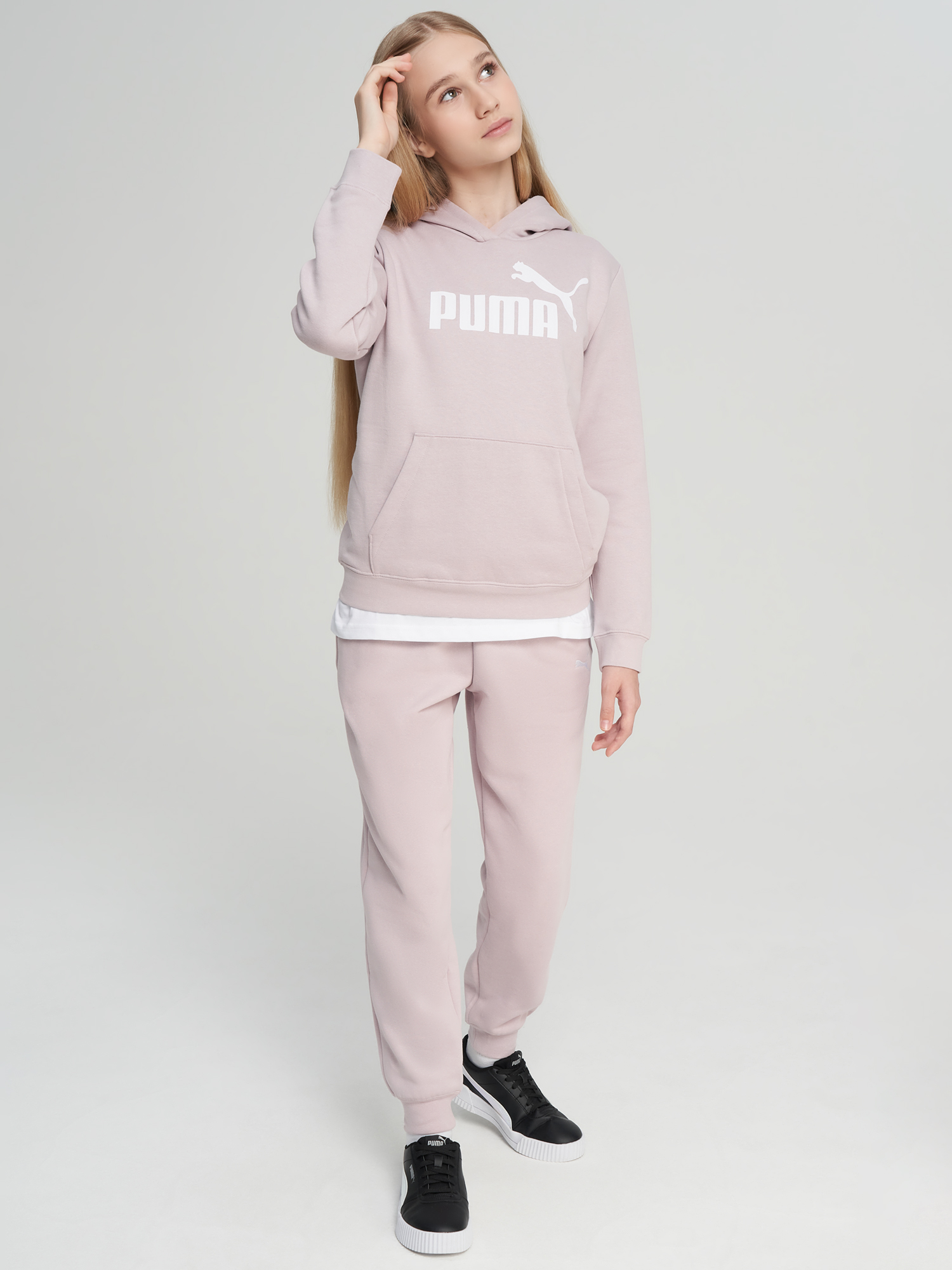Худи для девочек PUMA, Розовый 4