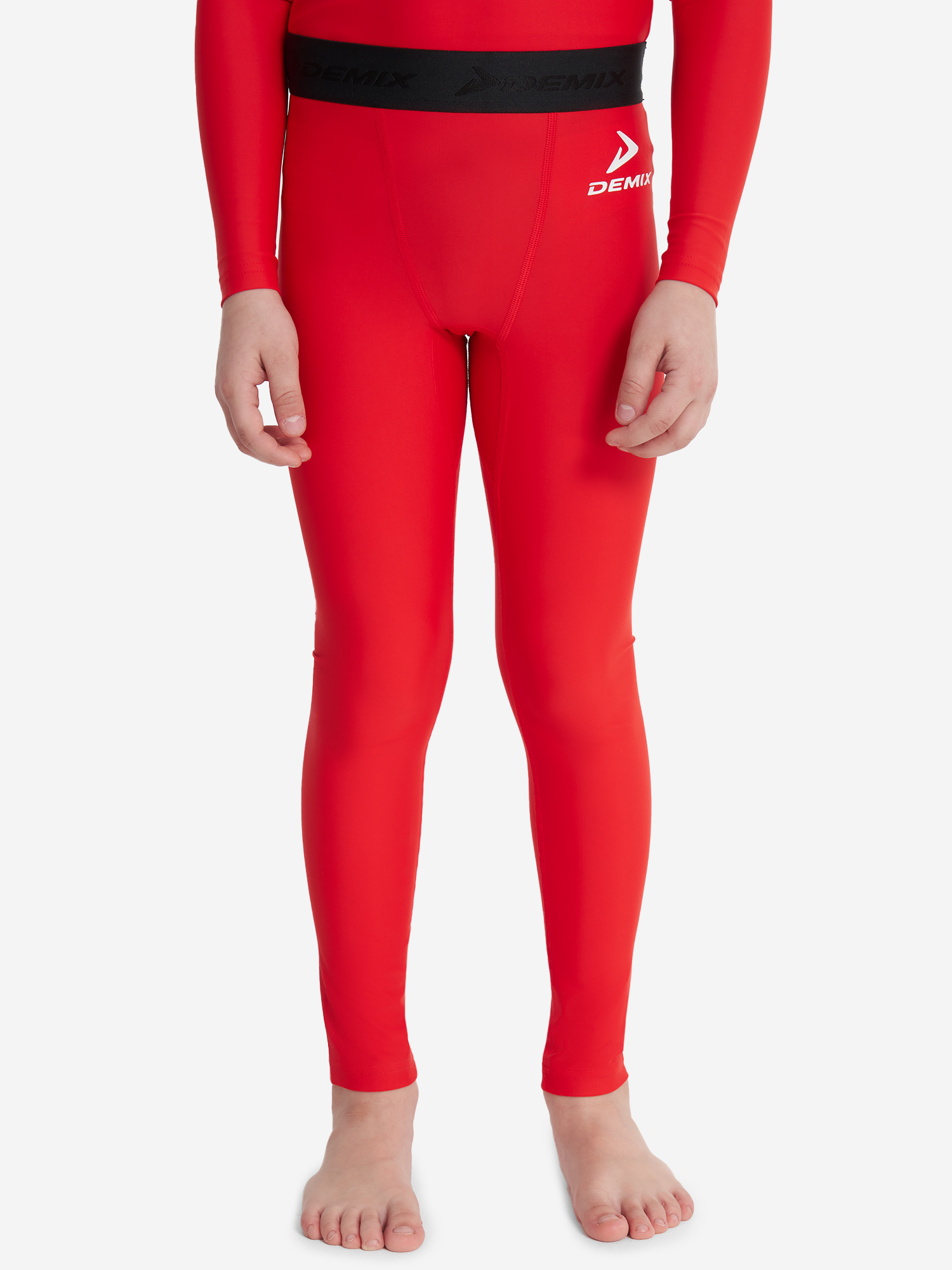 Изображение товара Тайтсы компрессионные для мальчиков Demix, Красный