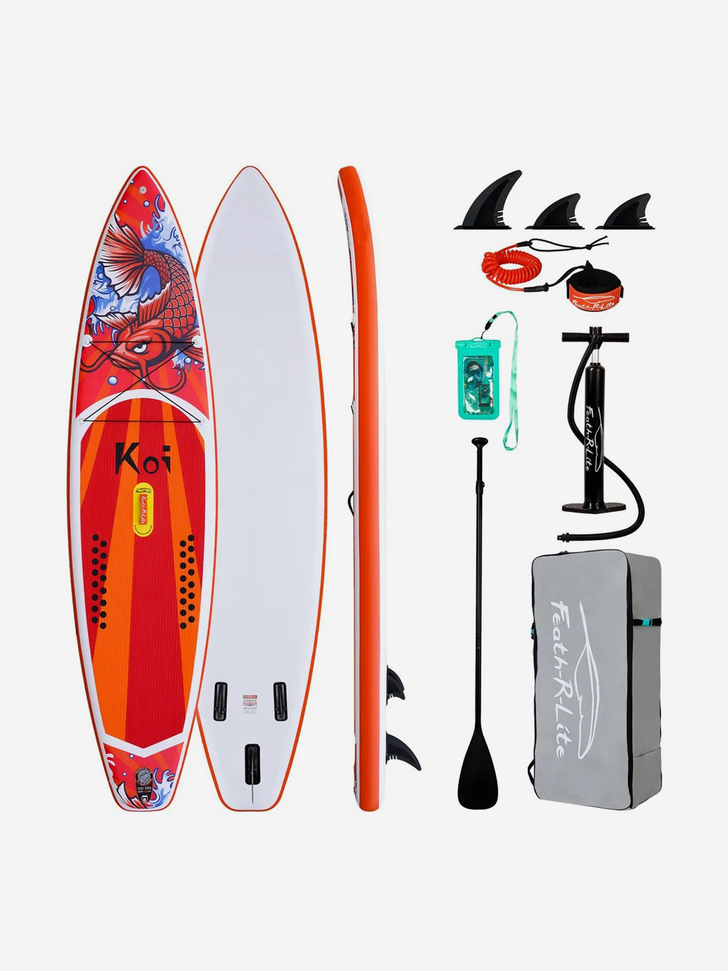 

Сапборд FunWater Feath-R-Lite KOI 11'6, Оранжевый