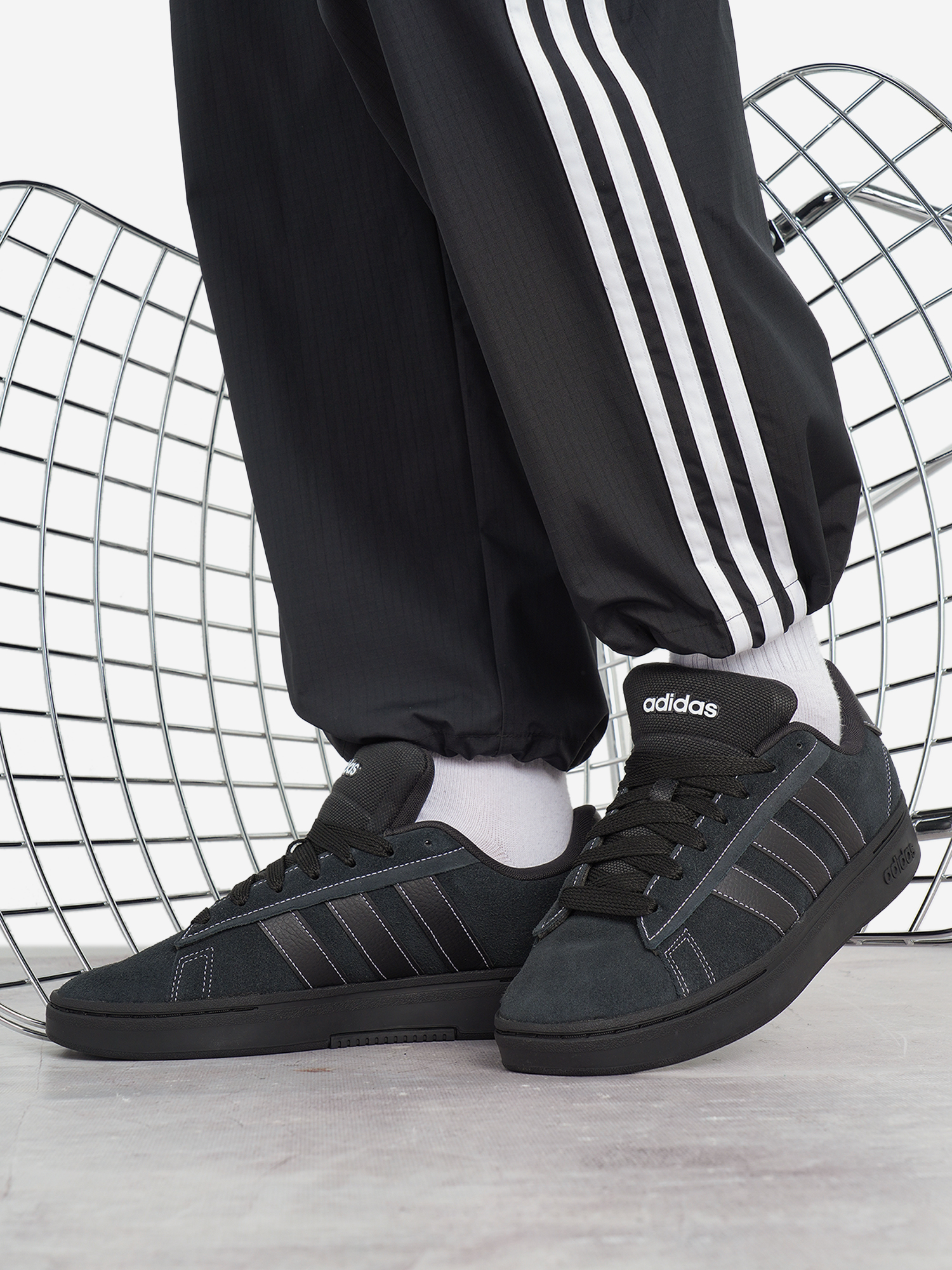 

Кеды мужские adidas Grand Court Alpha 00 S, Черный