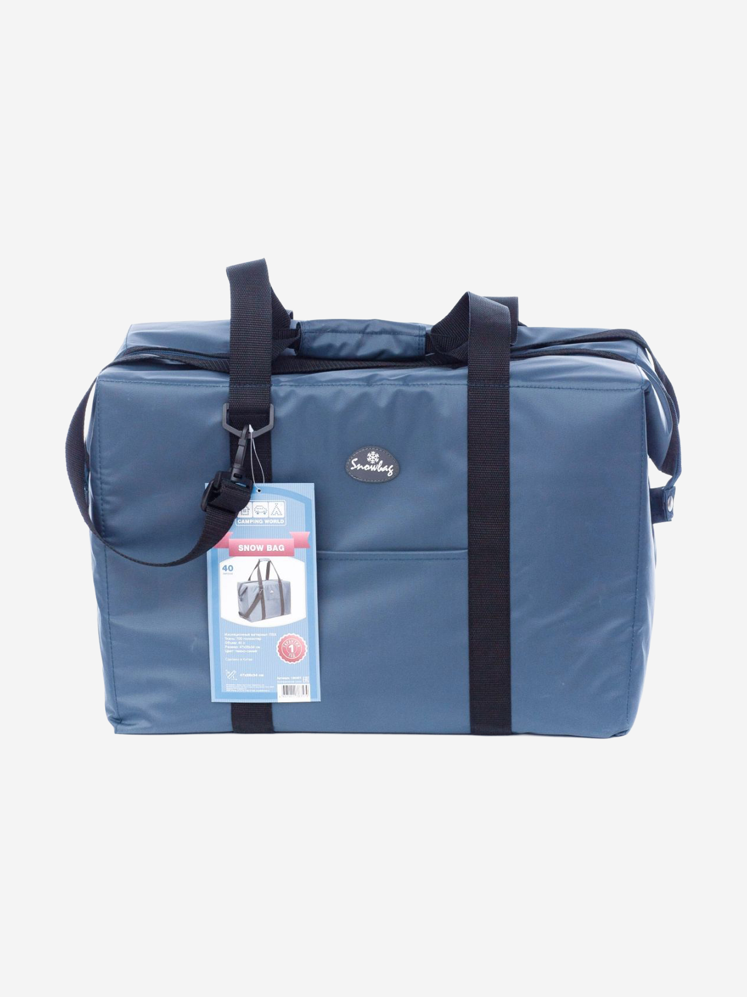 Изображение товара Термосумка Camping World Snowbag, 40 литров, синяя