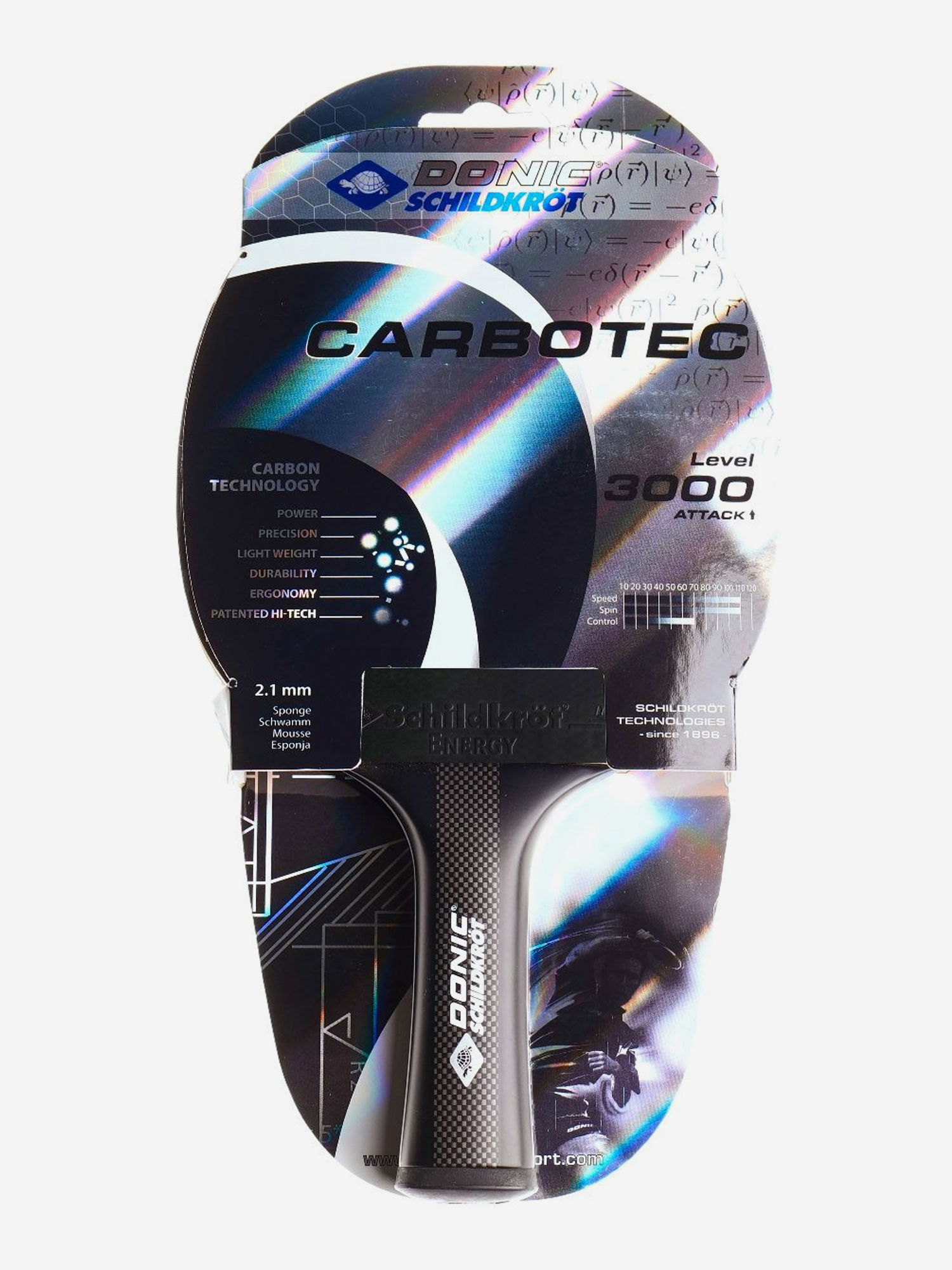 

Ракетка DONIC Carbotec 3000, Черный