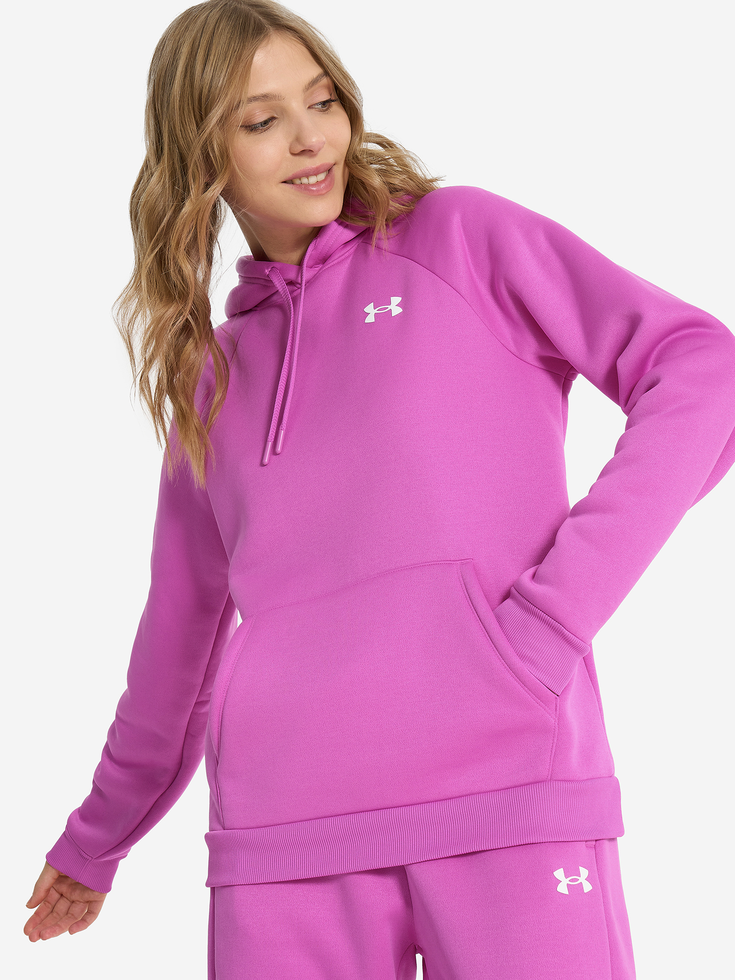

Худи женское Under Armour UA Armour Fleece, Фиолетовый