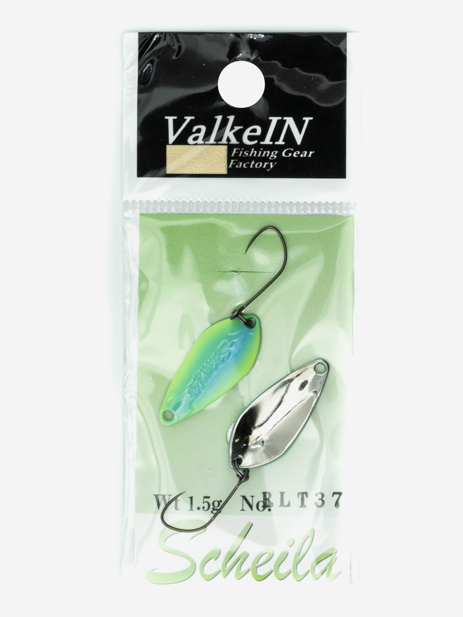 

Блесна VALKEIN Sсheila,  гр, цвет RLT37 Eucalyptus, Мультицвет