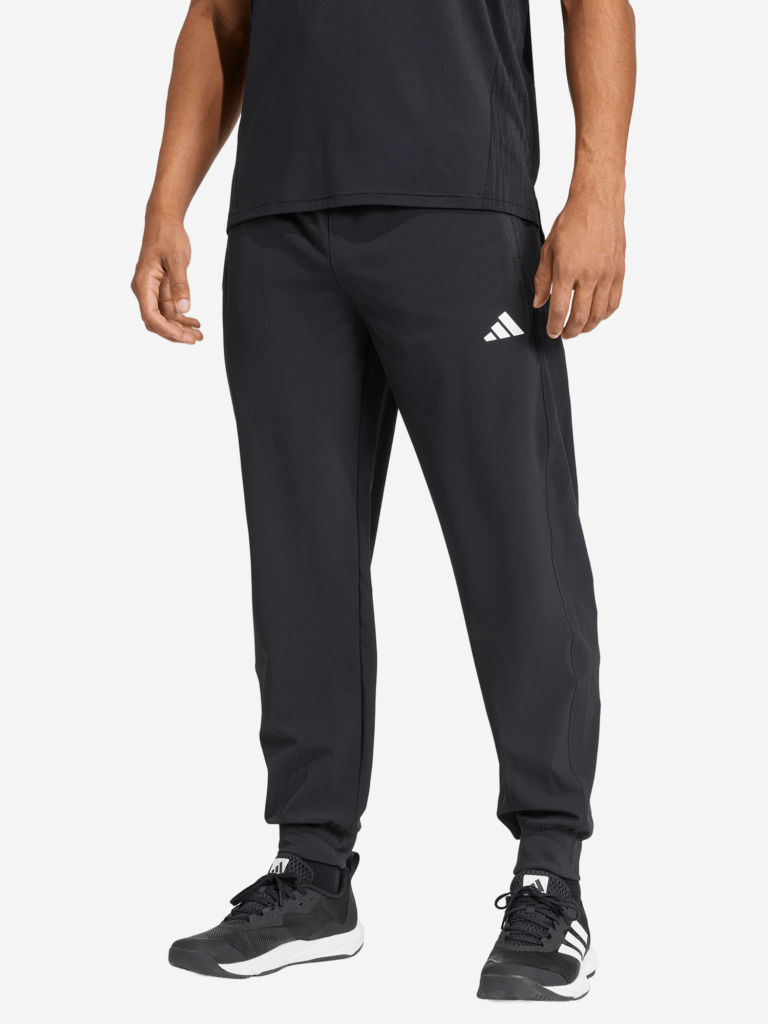 Брюки мужские adidas Workout Essentials Flex, Черный