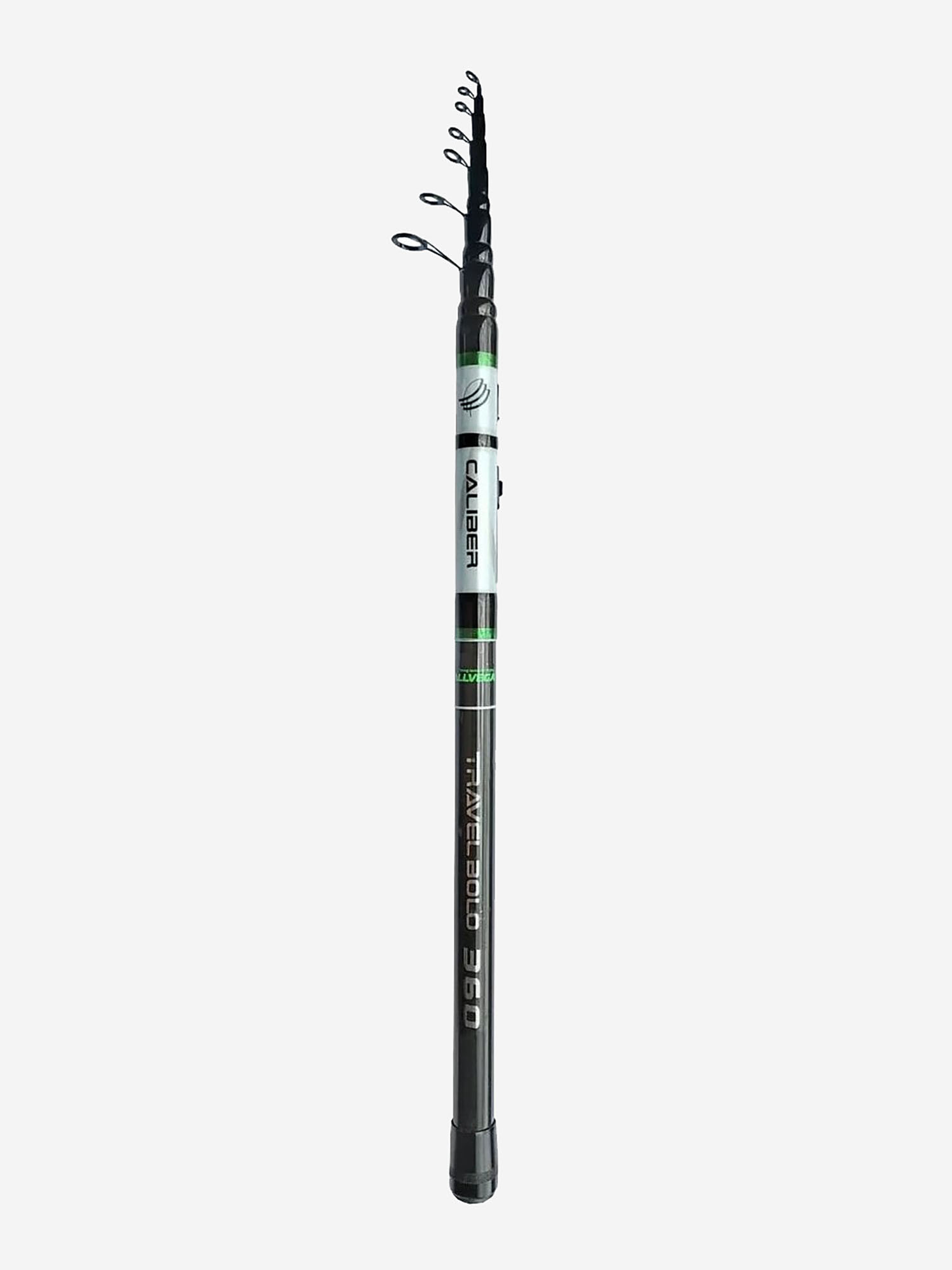 

Удилище телескопическое ALLVEGA "CALIBER Travel Bolo" c/к 3.6м, Черный