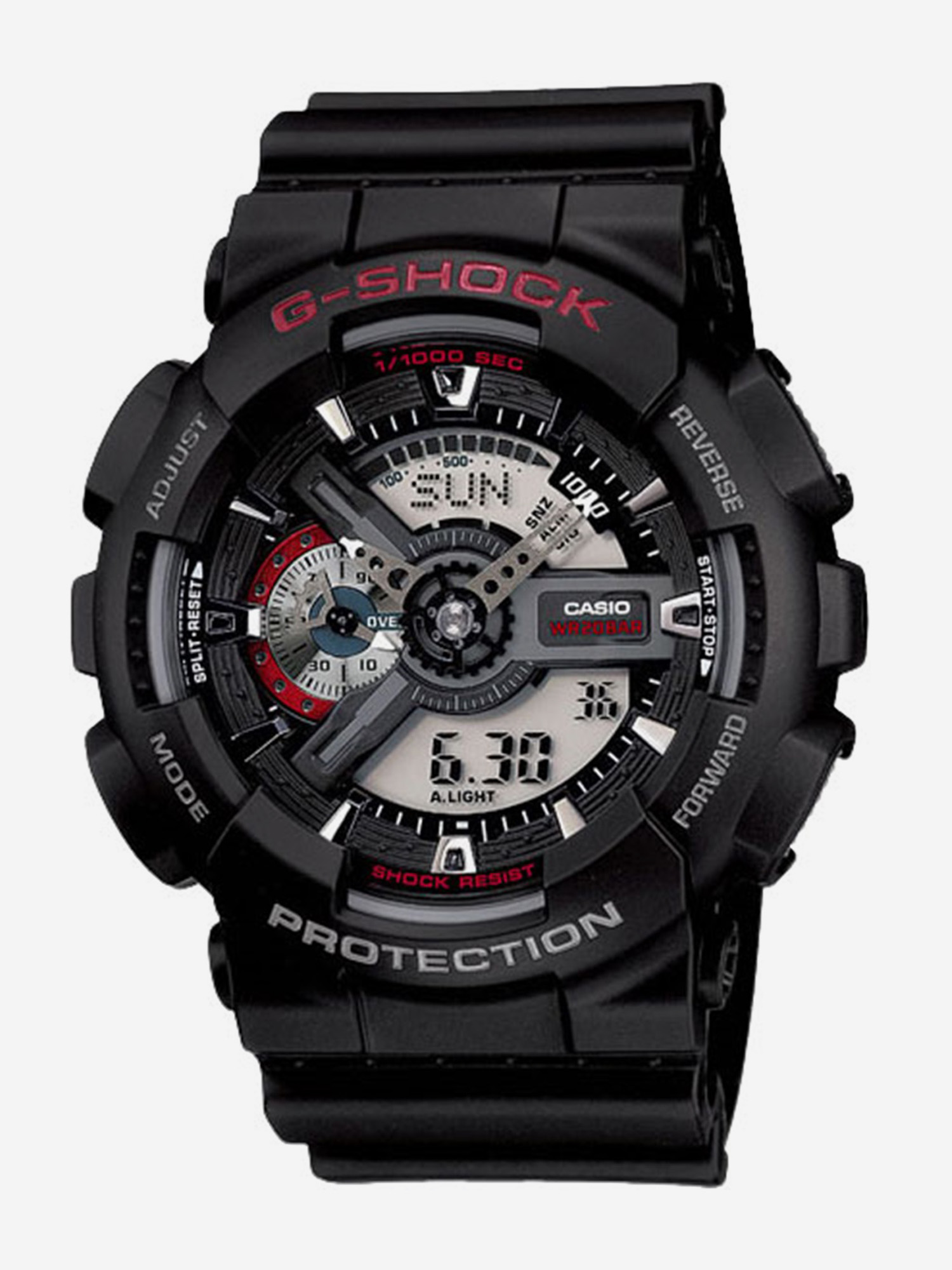 

Спортивные часы Casio GA-110-1A, Черный