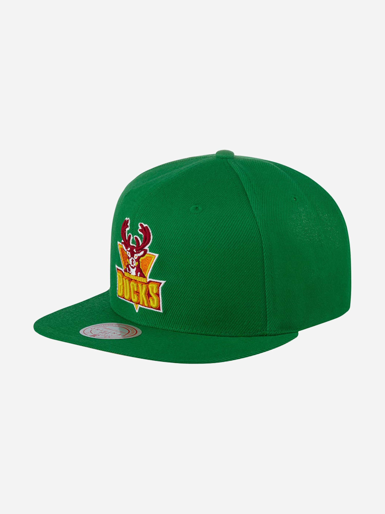 Изображение товара Бейсболка с прямым козырьком MITCHELL NESS Milwaukee Bucks NBA унисекс