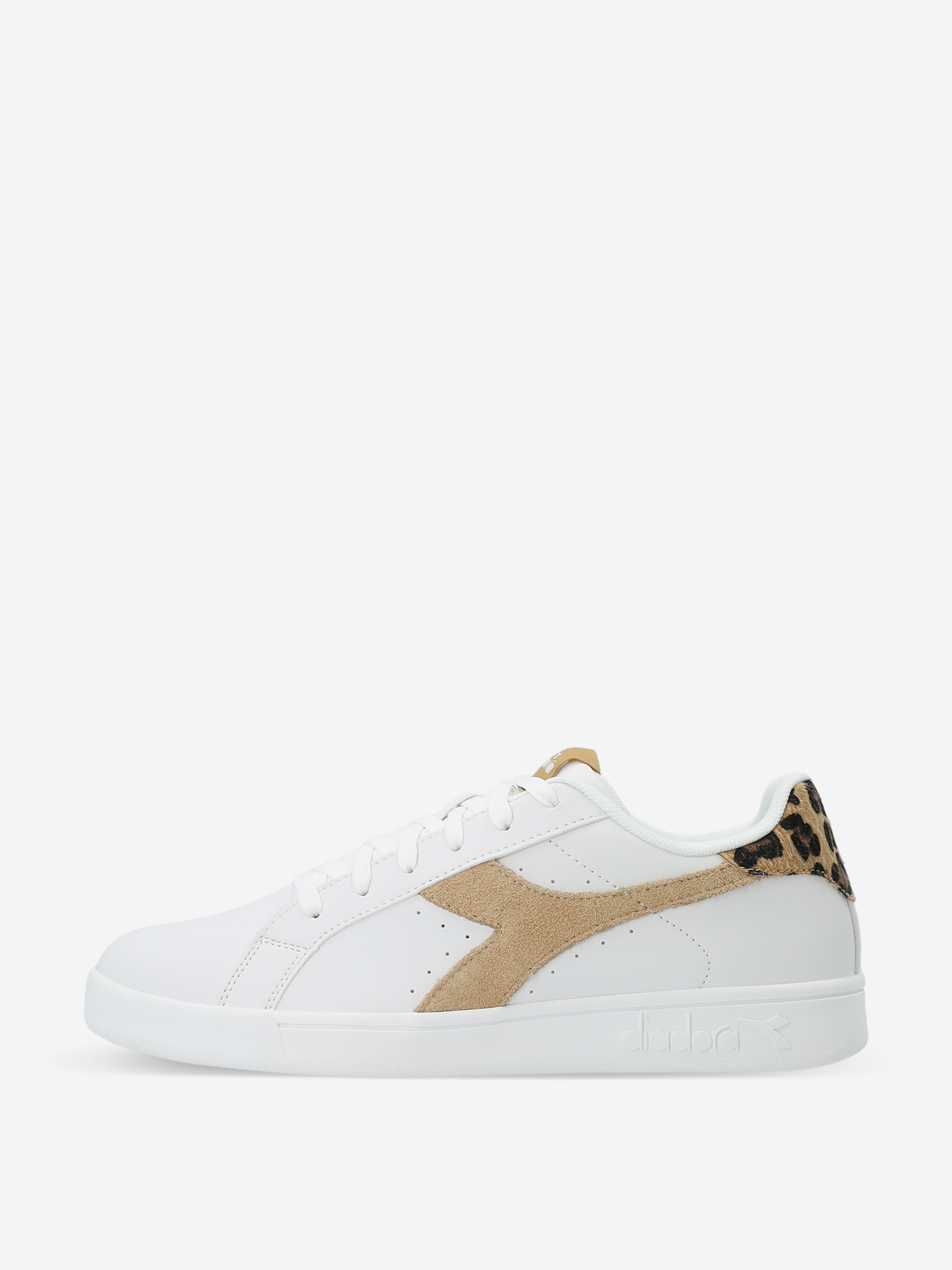 Кеды женские Diadora Wing Animalier Wn, Белый