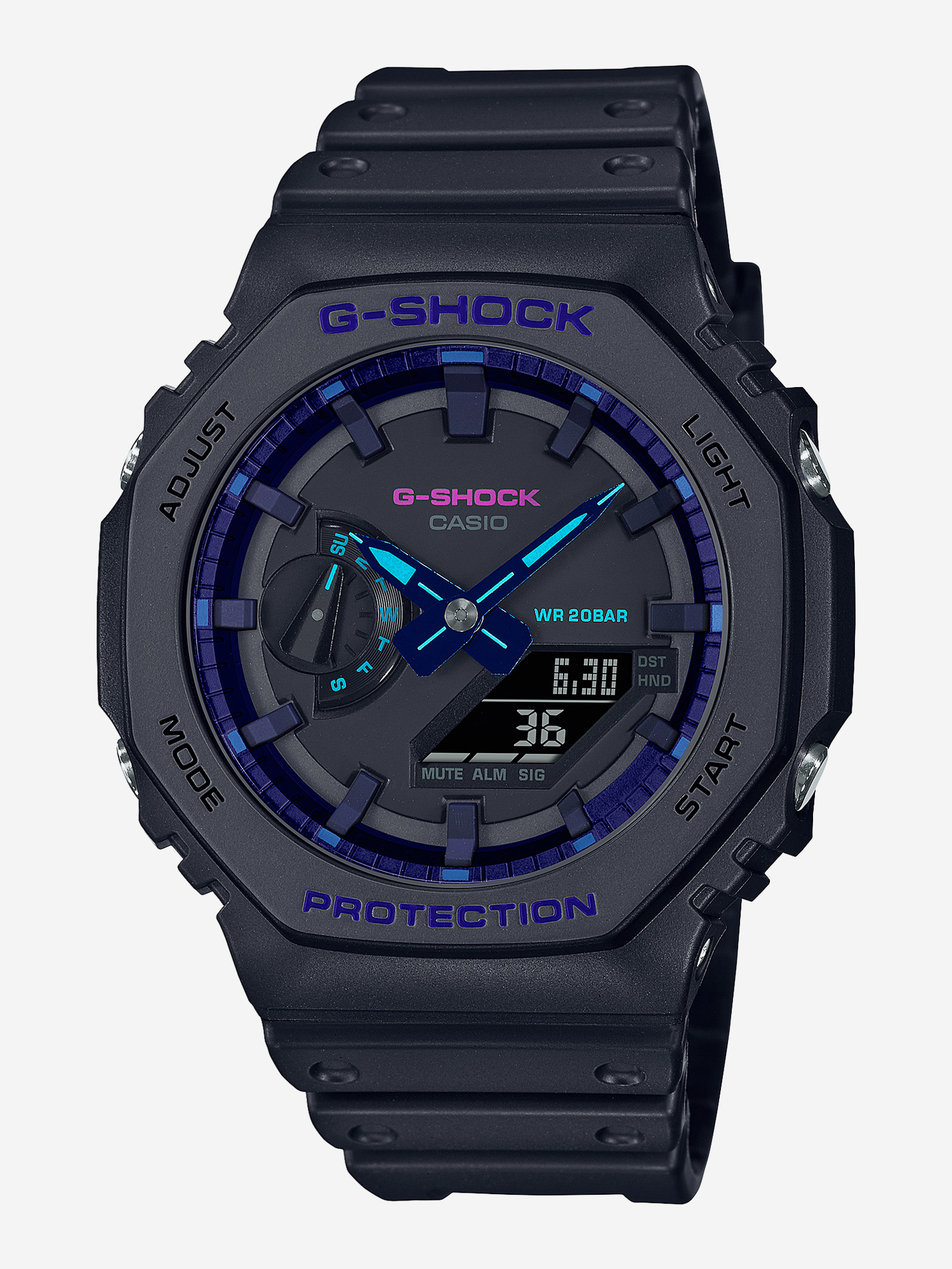 

Наручные часы Casio G-SHOCK GA-2100VB-1A, Черный