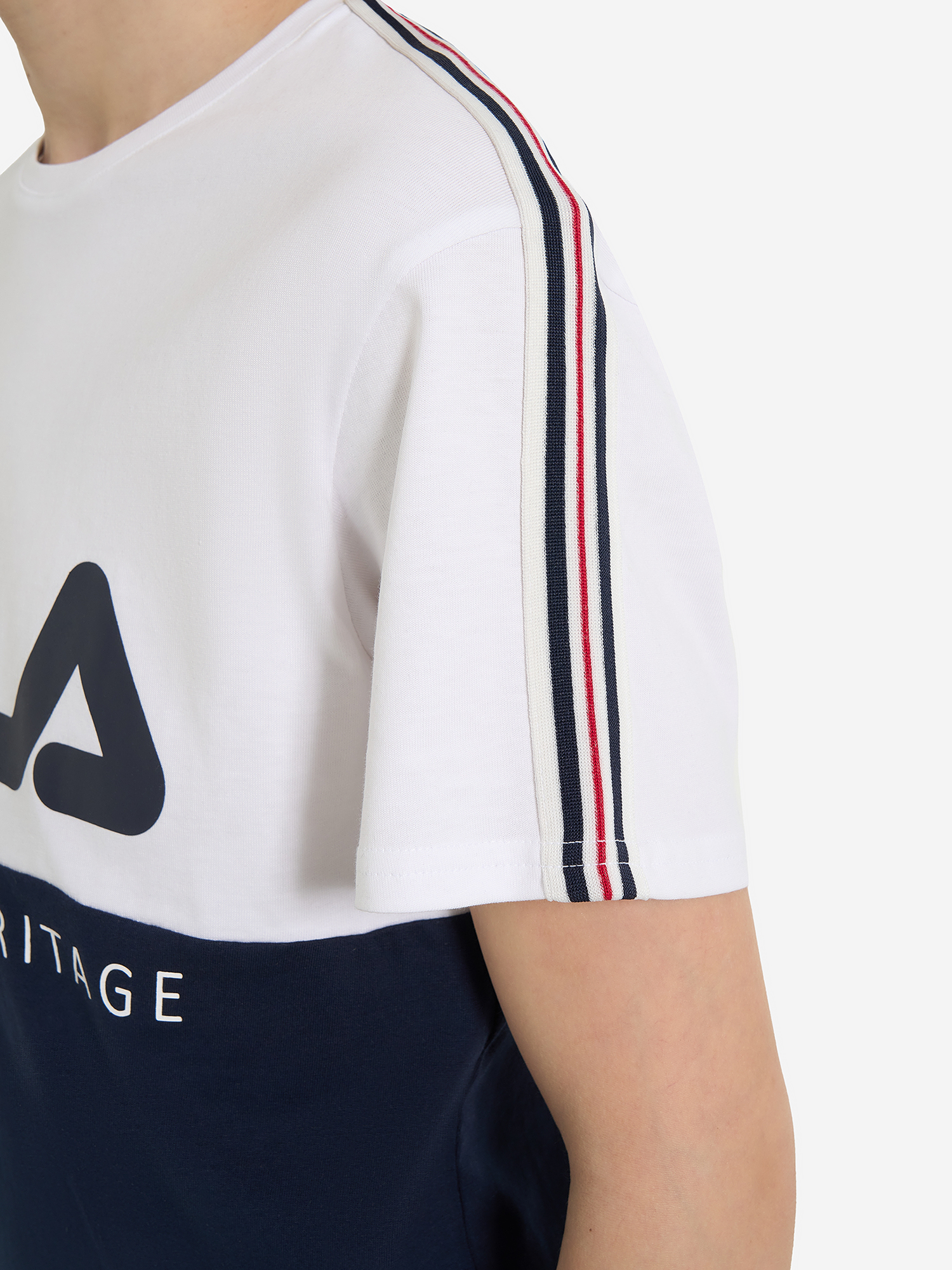 фото Футболка для мальчиков fila, синий