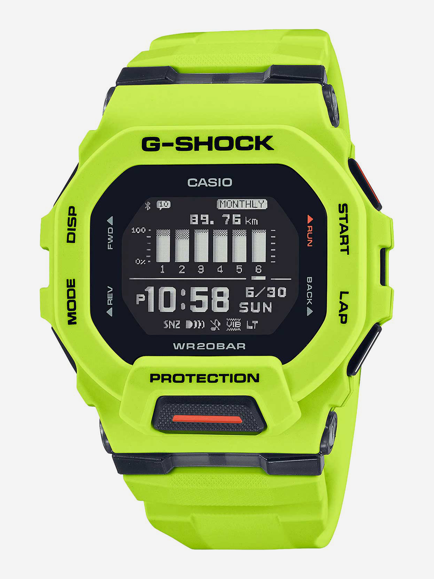 

Спортивные часы Casio G-Shock GBD-200-9E, Зеленый