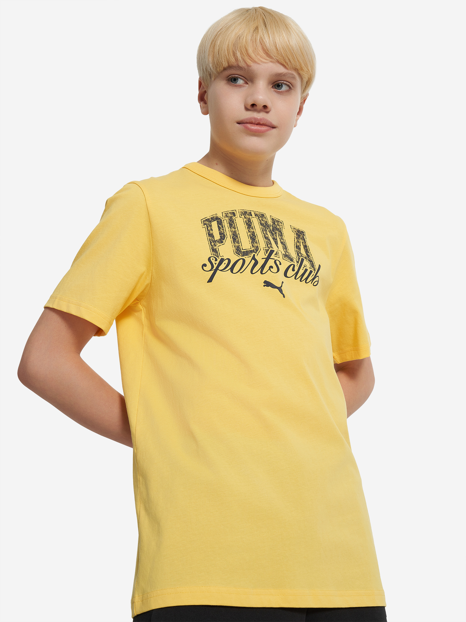 

Футболка для мальчиков PUMA Classic Graphic, Желтый