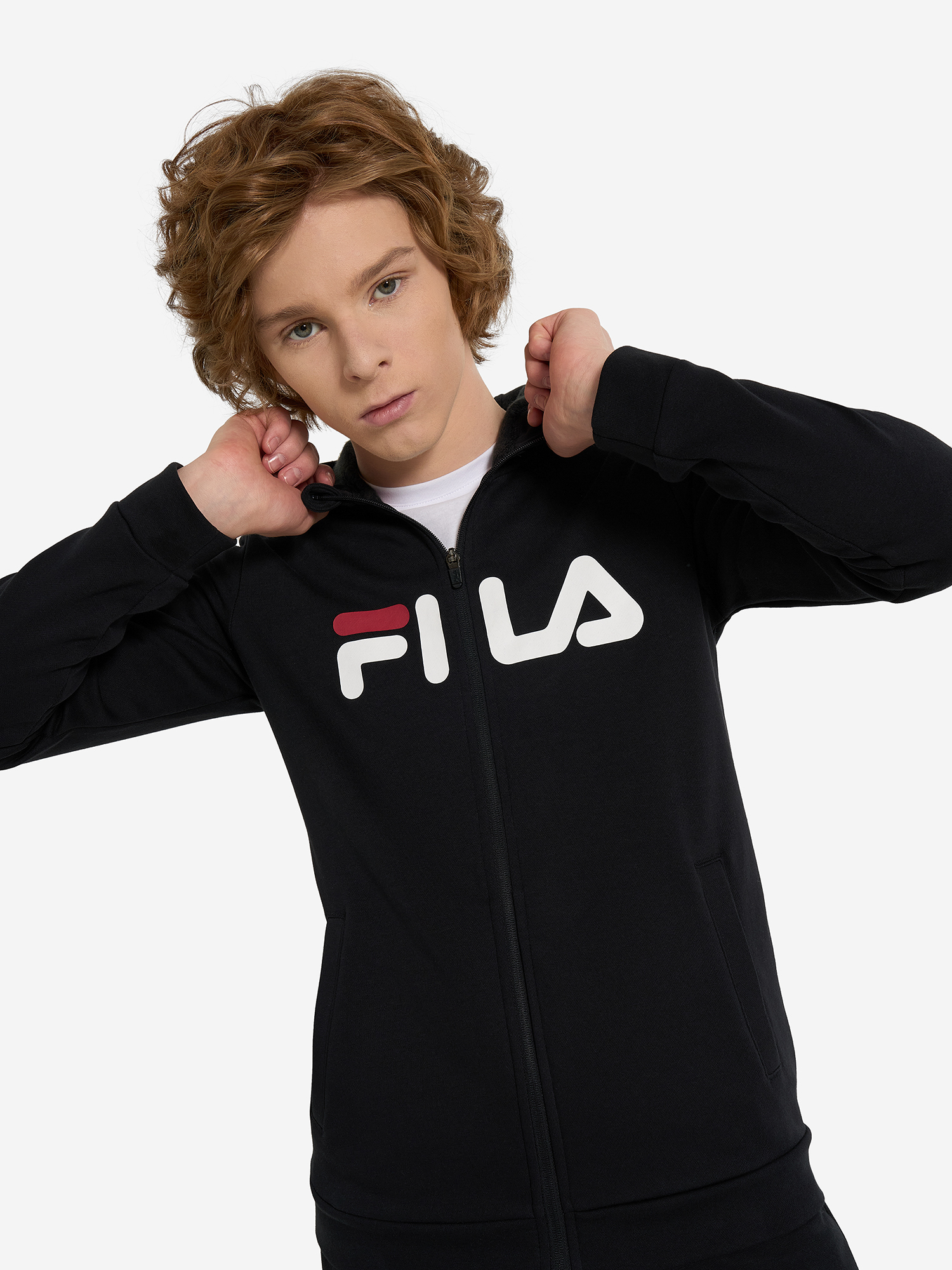 

Толстовка для мальчиков FILA, Черный