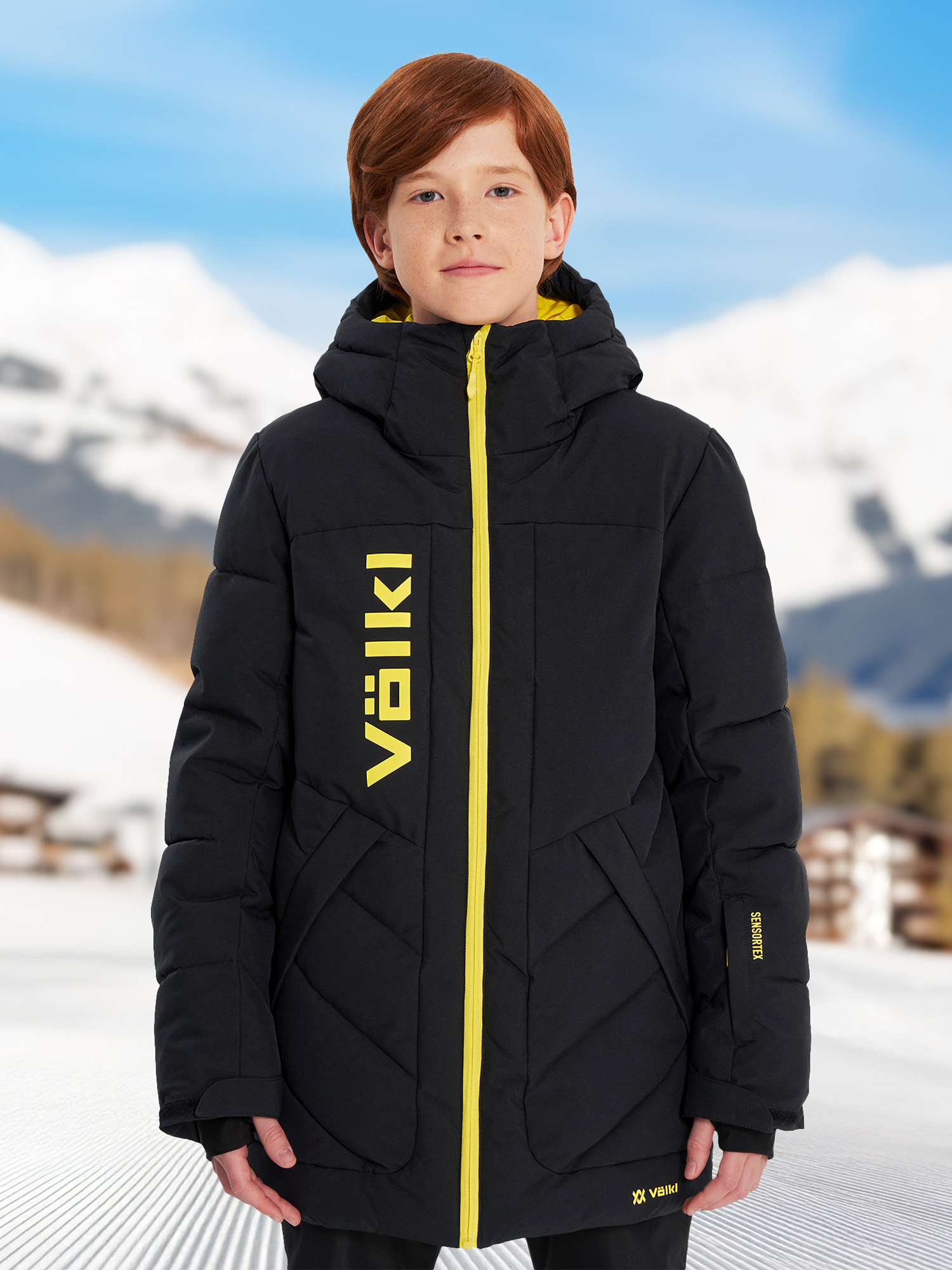 

Пуховик для мальчиков Volkl, Черный