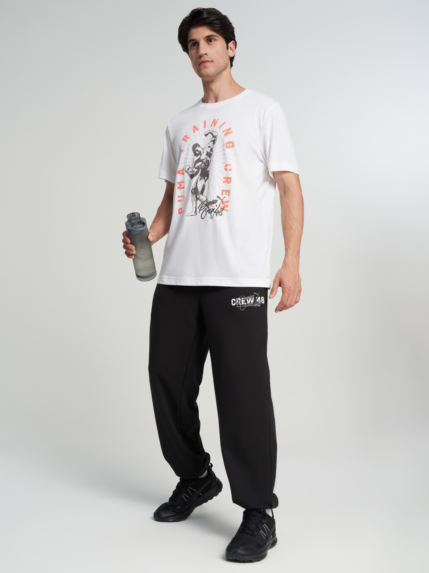 Брюки мужские PUMA, Черный 4