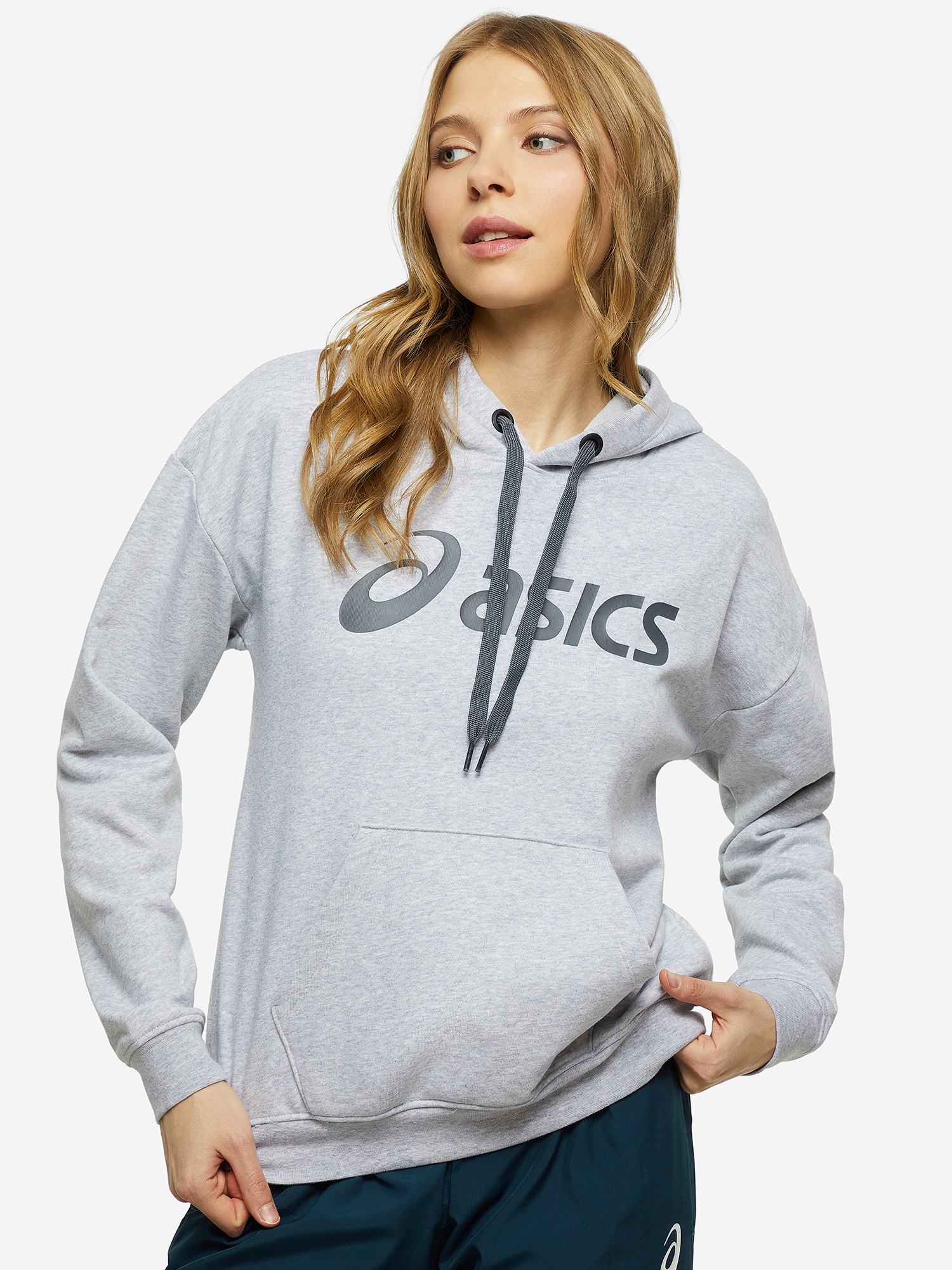 

Худи женское ASICS Big Oth Hoodie, Серый