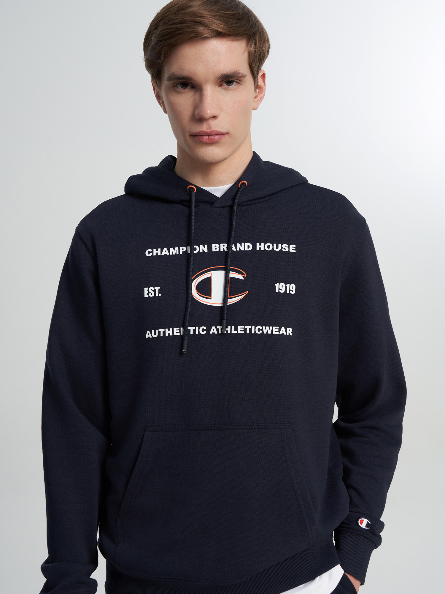 Худи Champion, синий, арт. 222833C0K-BS501