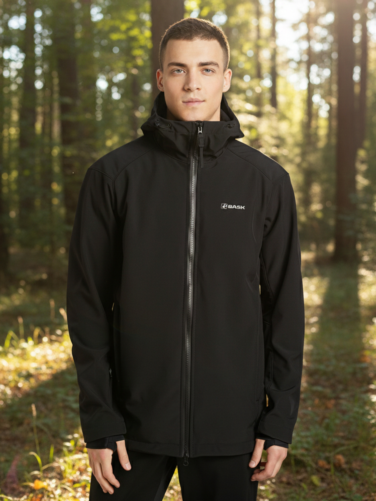 

Куртка софтшелл мужская Bask Sarma, Черный