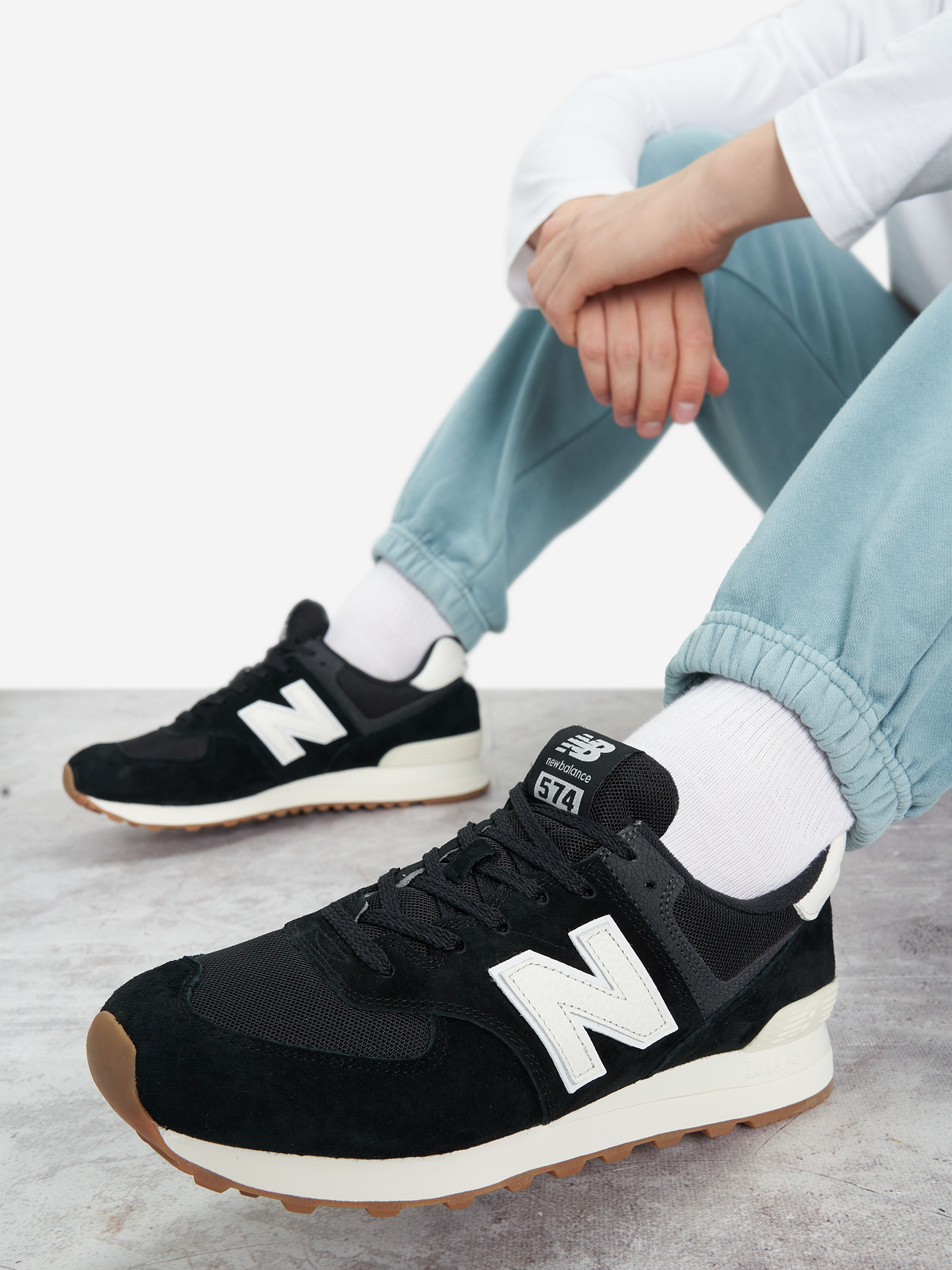 

Кроссовки мужские New Balance 574, Черный