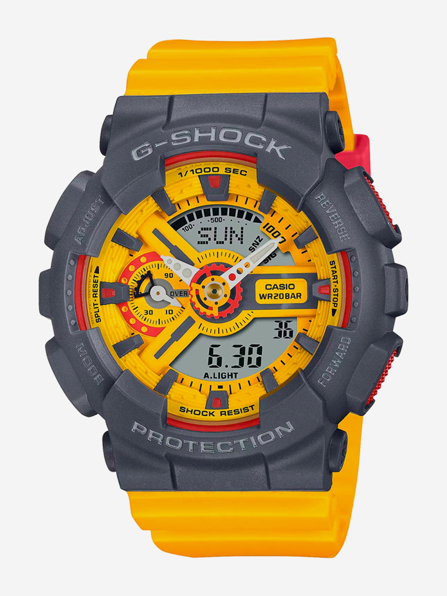 

Спортивные часы CASIO GMA-S110Y-9A, Желтый