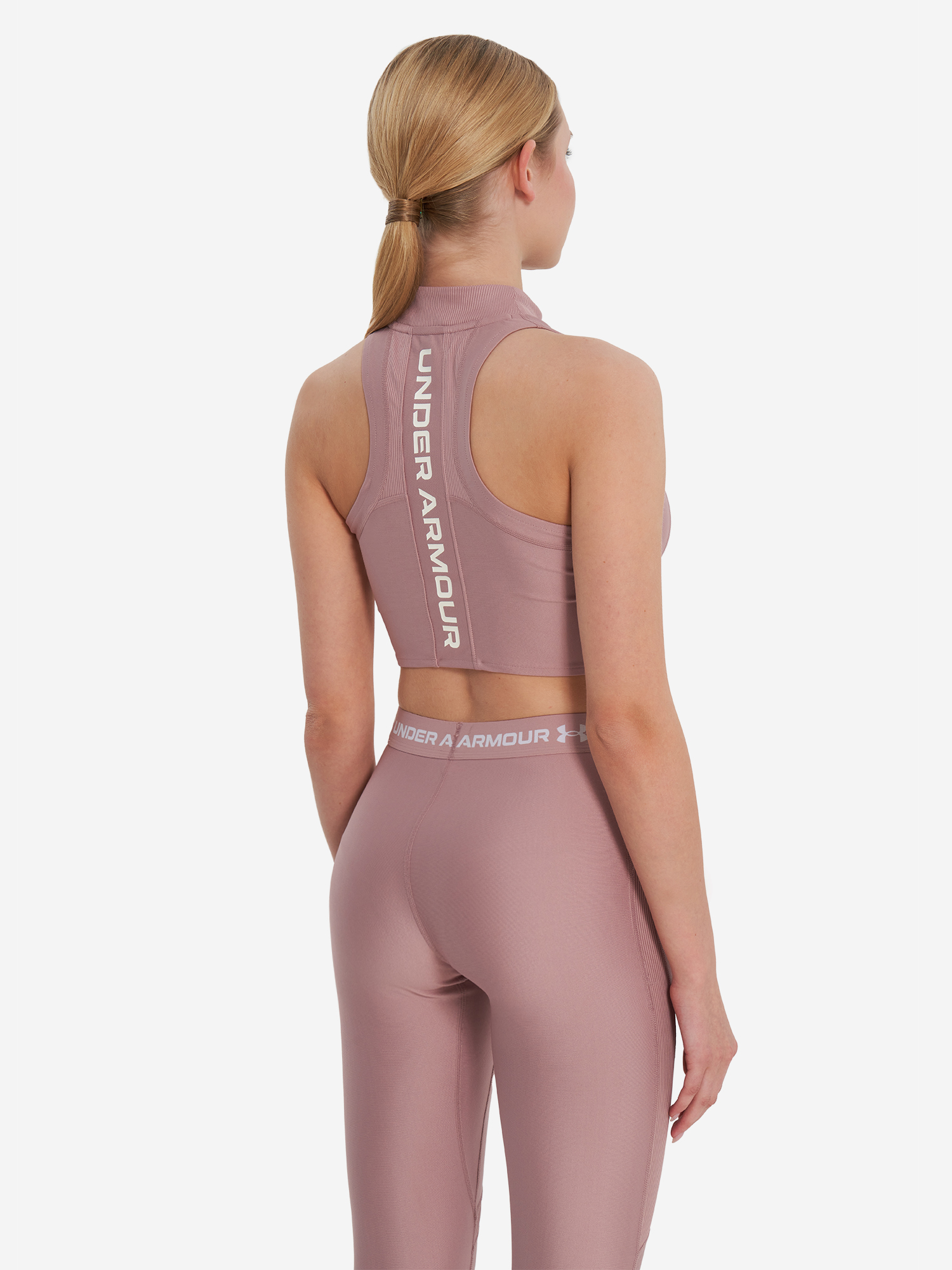 фото Топ бра спортивный under armour, розовый