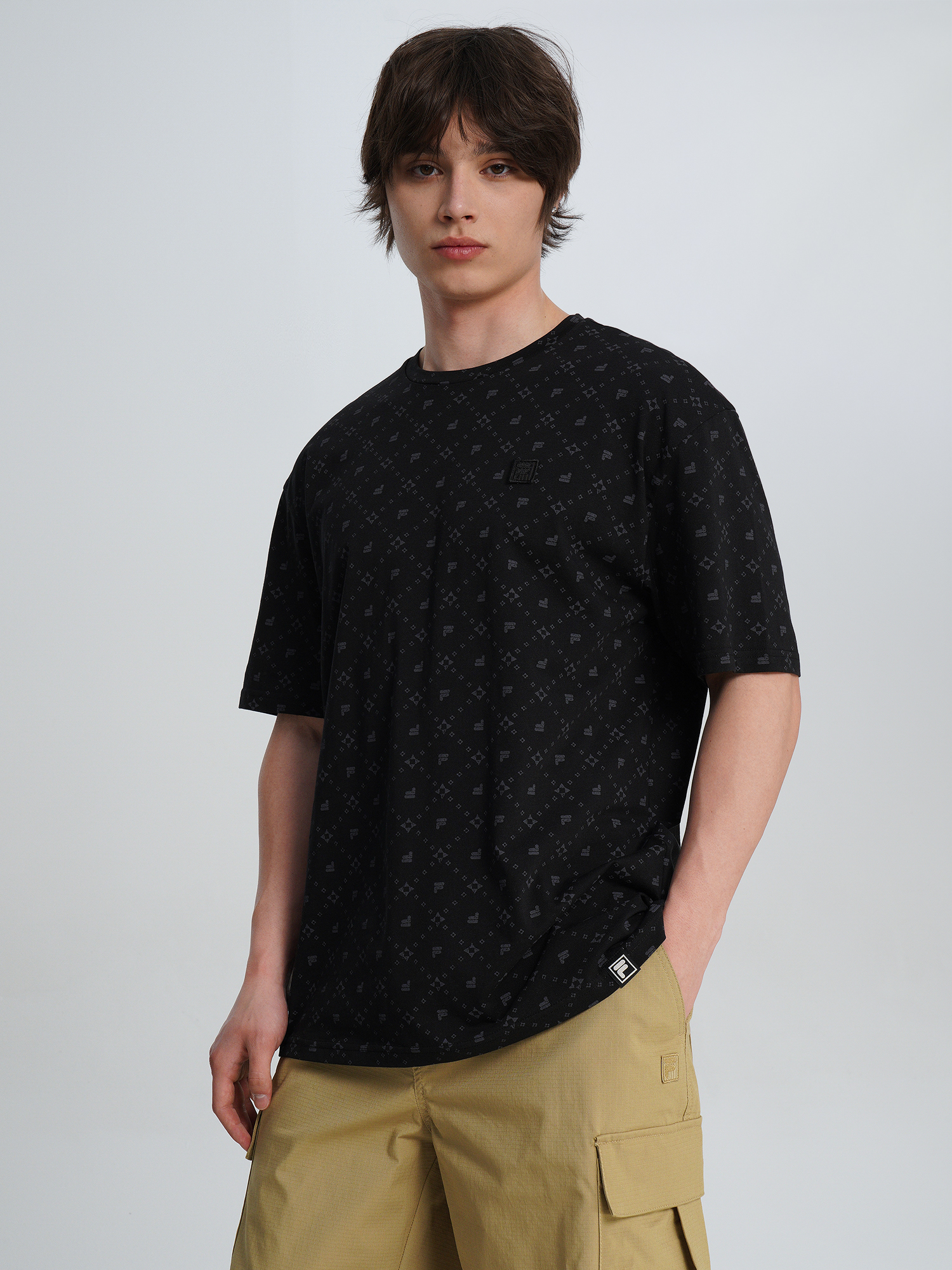 Футболка мужская FILA, Черный