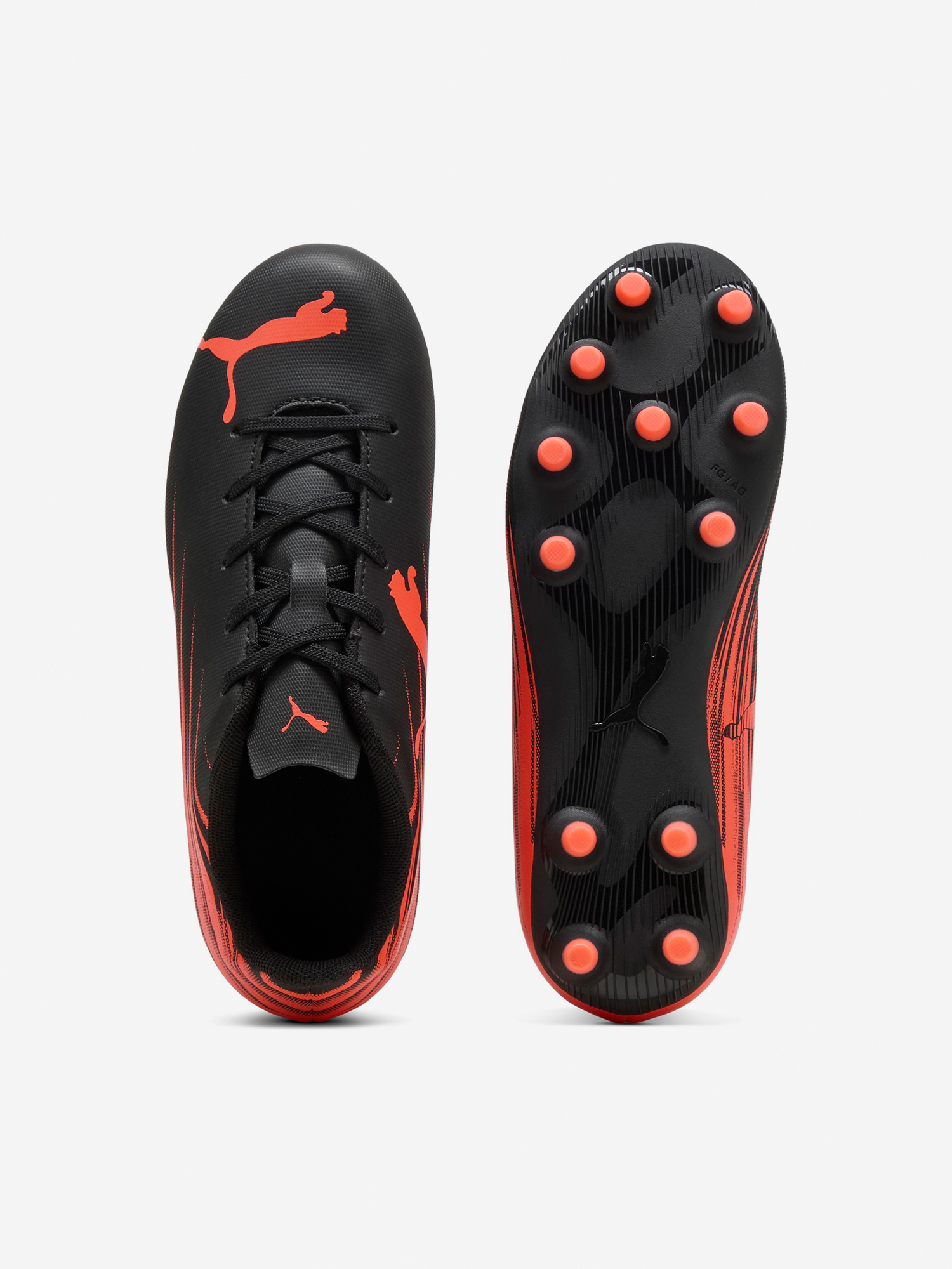 Бутсы для мальчиков PUMA Attacanto II Fg/Ag, Черный 4