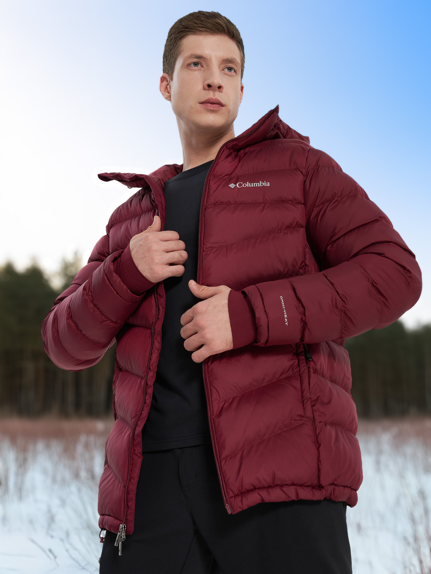 

Пуховик мужской Columbia Youngberg II Insulated Jacket, Красный