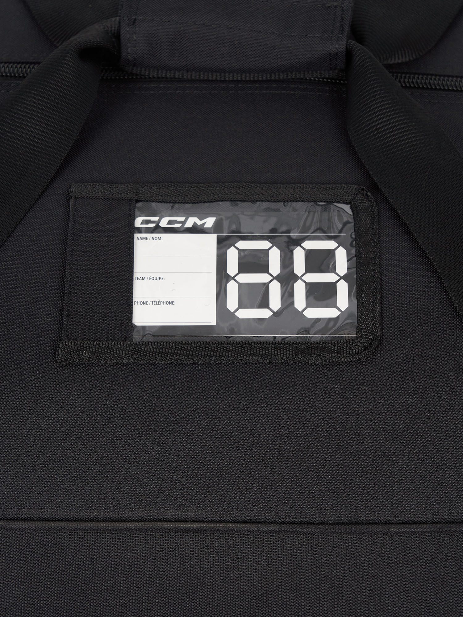 фото Баул хоккейный с колесами ccm team core 37", черный