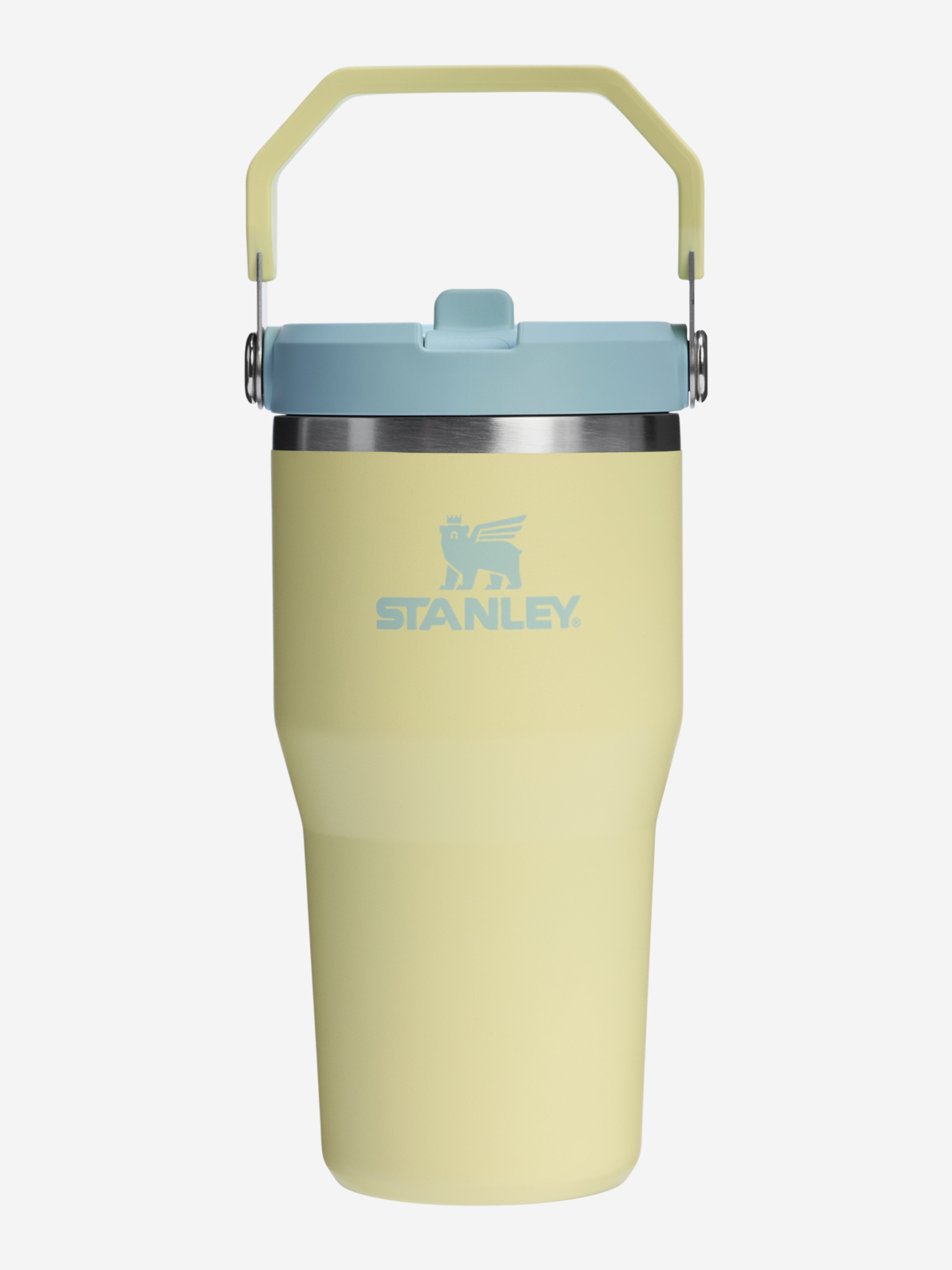 

Термокружка Stanley IceFlow Flip Straw 2.0 Tumbler, 0,6 литра, желтая, Желтый