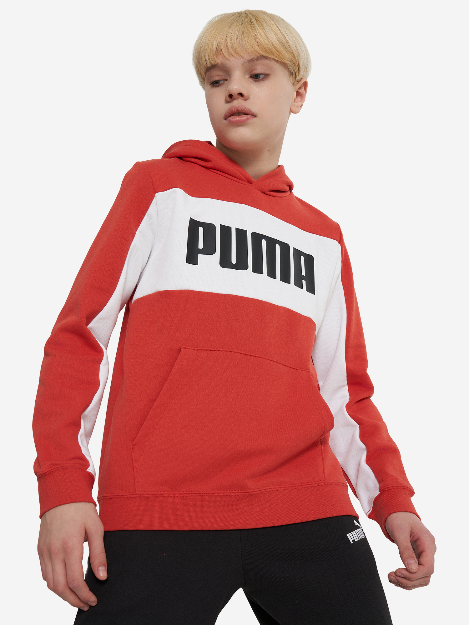 Худи детское PUMA Block, Красный 4
