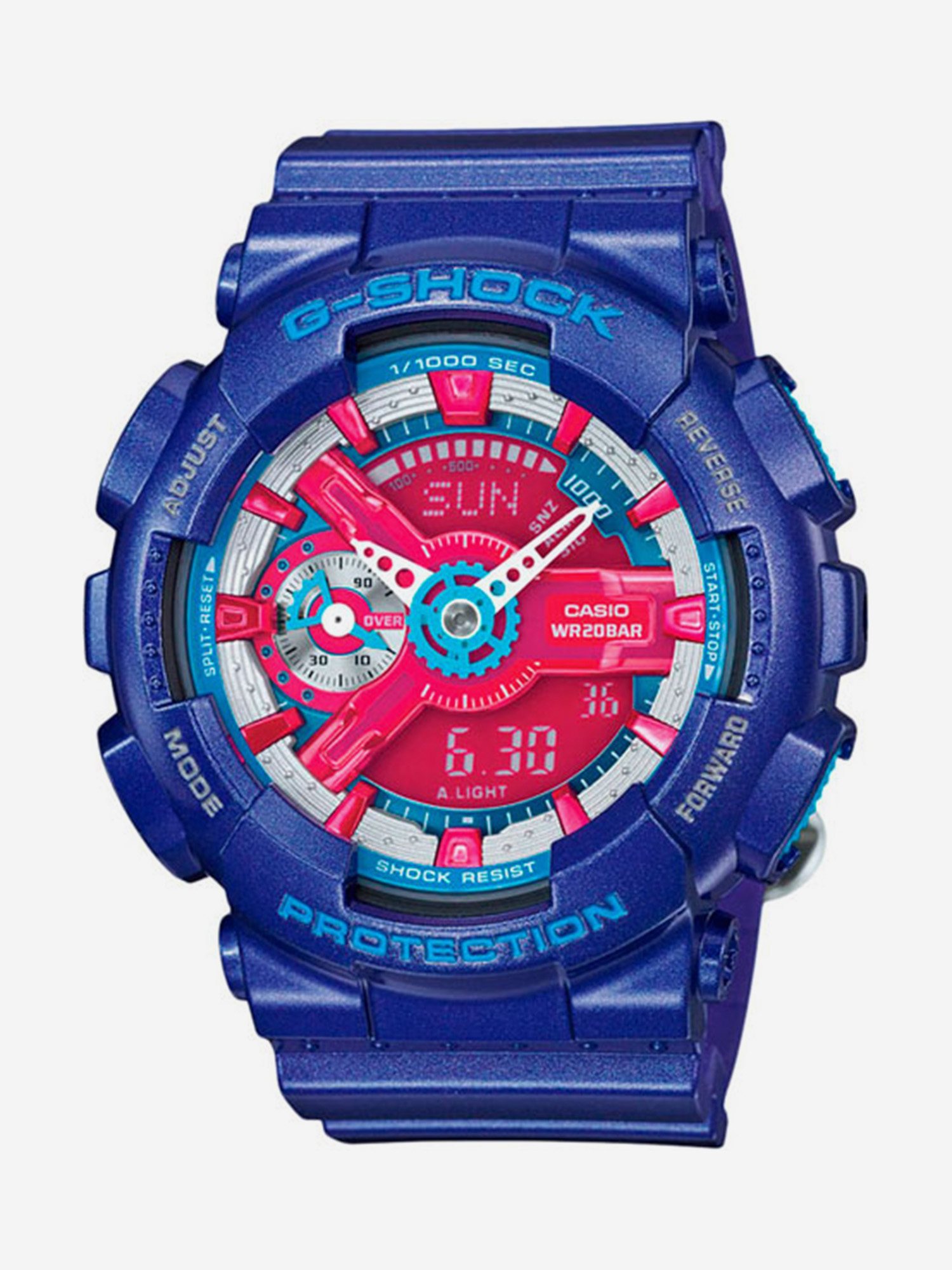 

Спортивные часы Casio GMA-S110HC-2A, Синий
