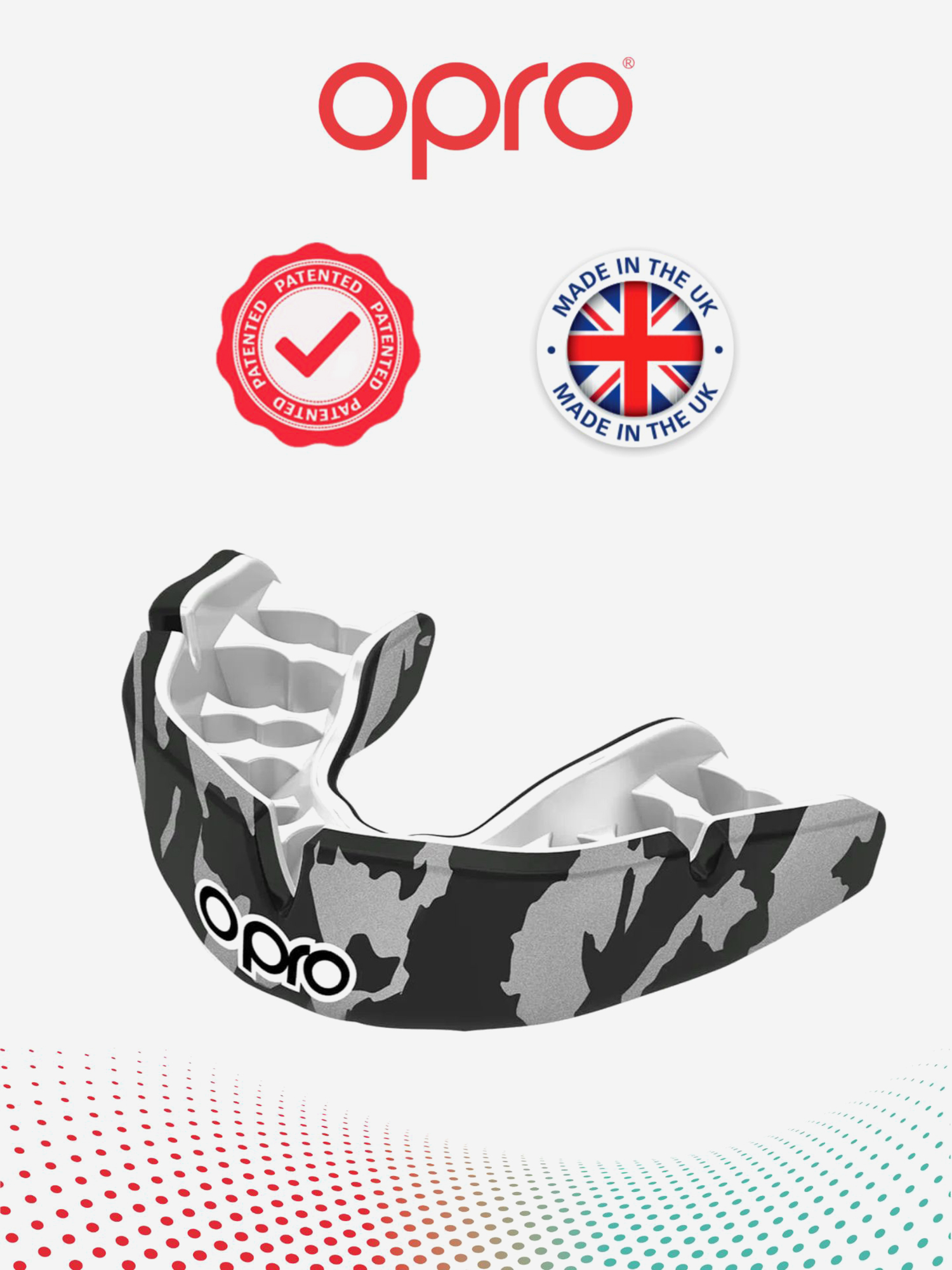 Изображение товара Боксерская капа взрослая защитная для зубов OPRO Custom-Fit MMA Бокс Тайский бокс