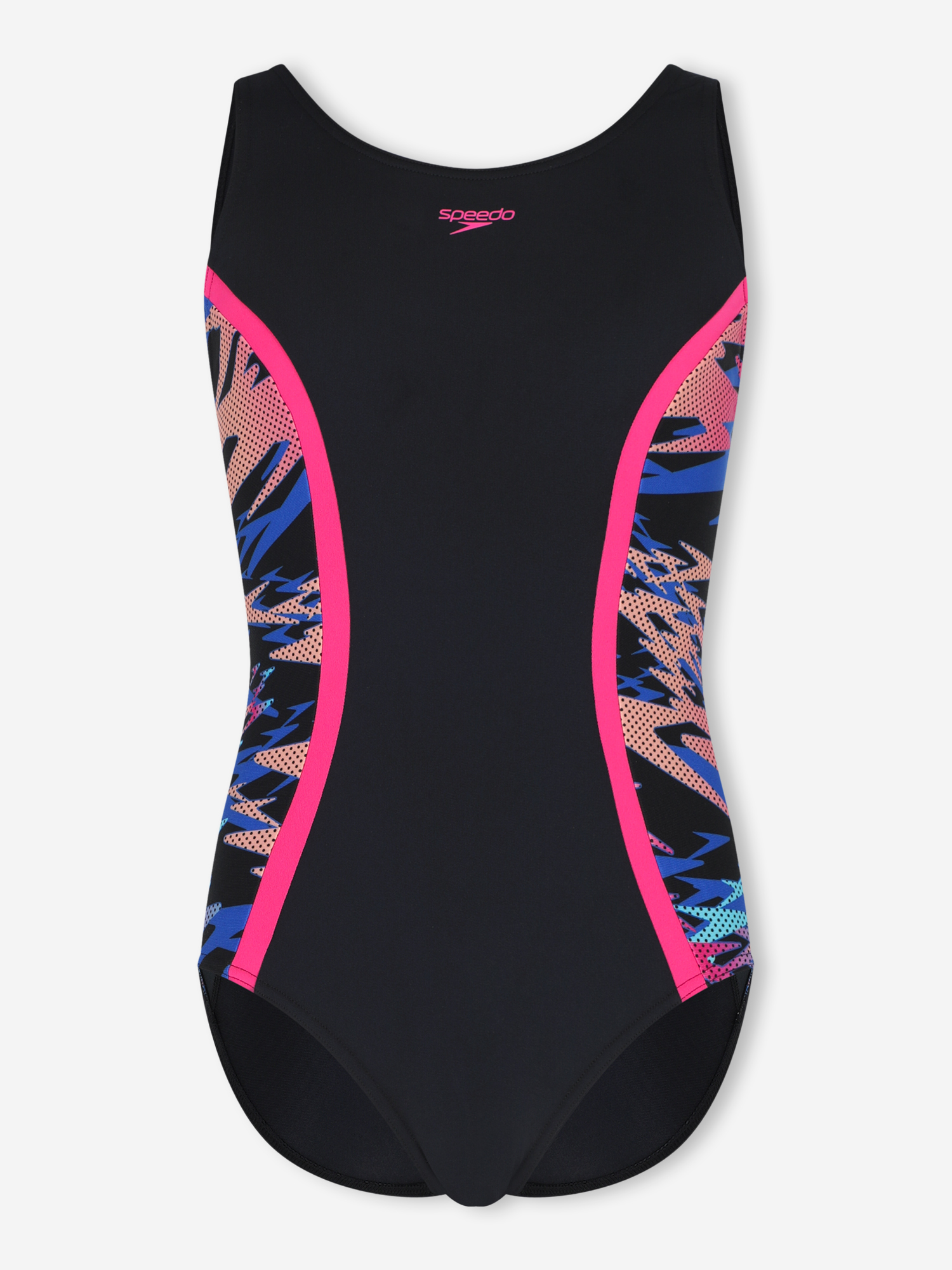 Изображение товара Купальник слитный Speedo Hyperboom Splice для девочек, спортивный, эко материалы