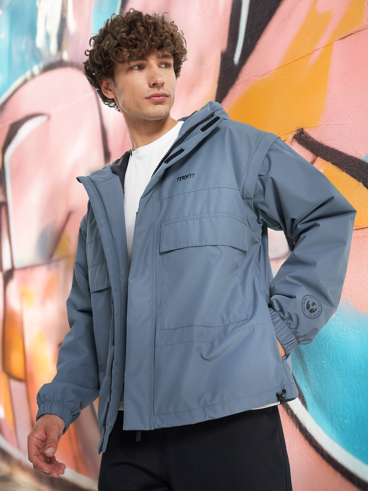 

Куртка-жилетка утепленная мужская Termit, Серый