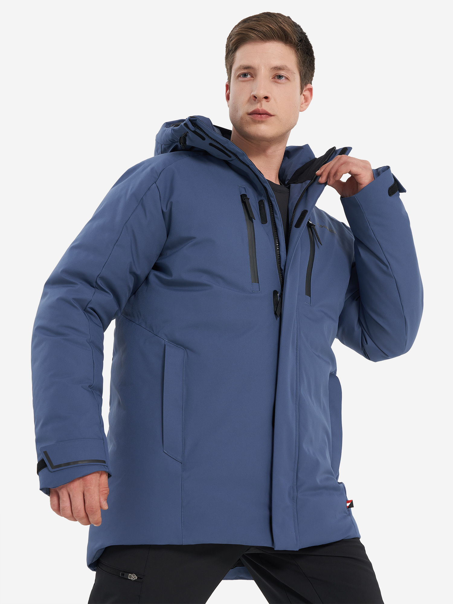 Пуховик мужской Zanier Синий 15999₽