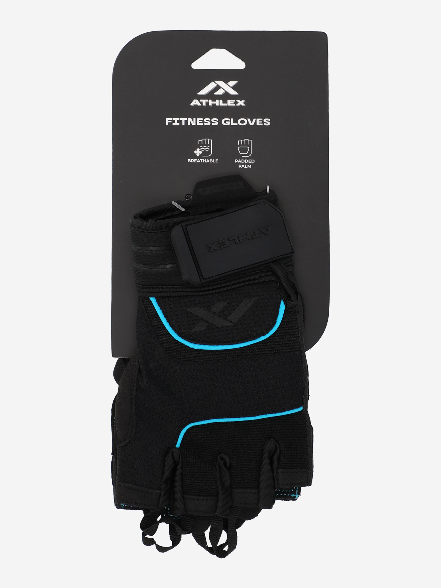 фото Перчатки для фитнеса athlex, черный