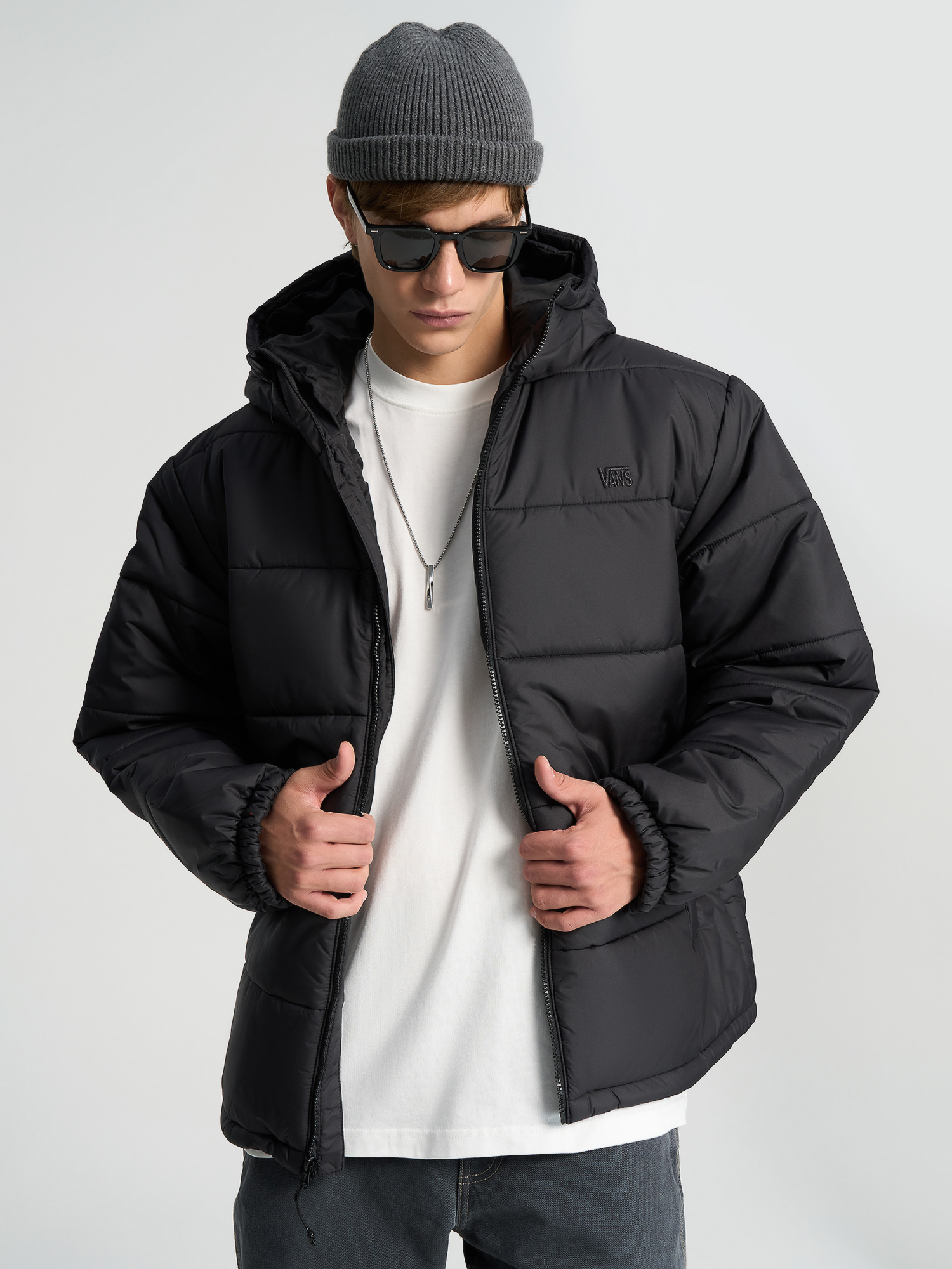 Пуховик мужской Vans Hillgate Puffer, Черный