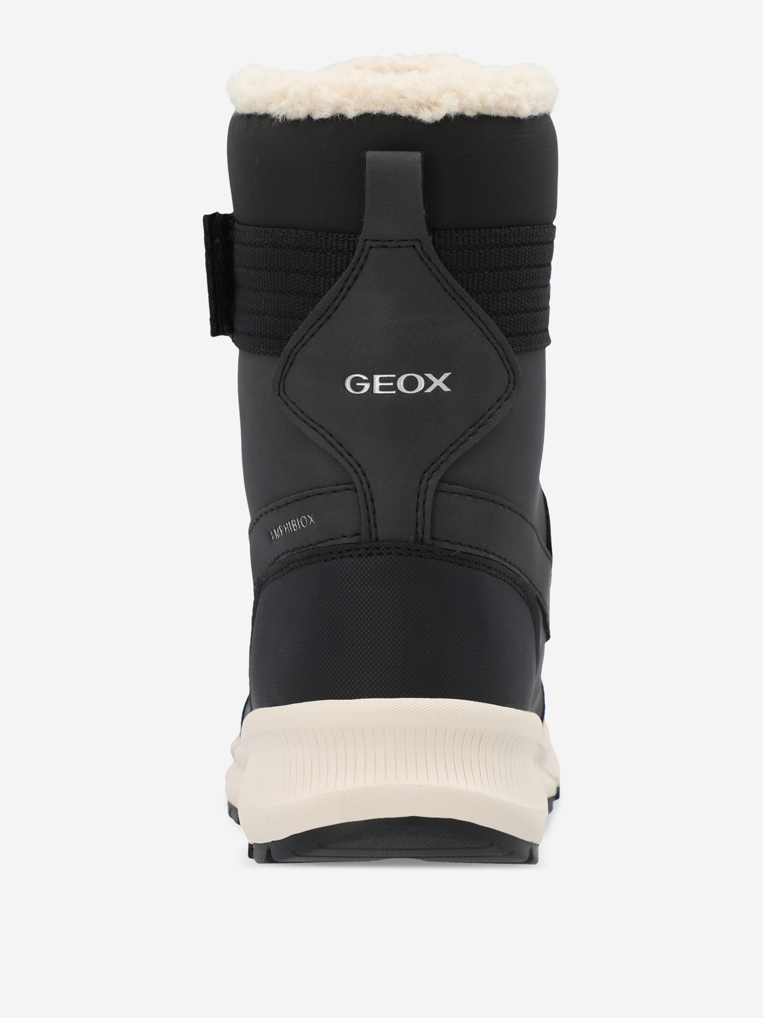 фото Сапоги утепленные для мальчиков geox flexyper plus, черный