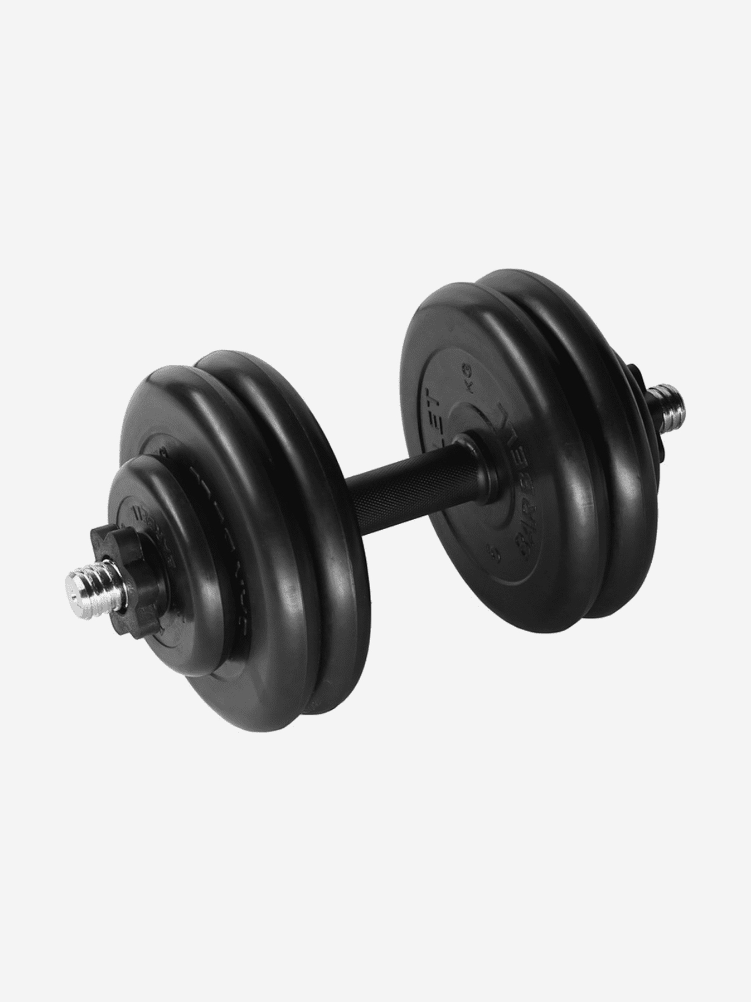 

Гантели разборные BARBELL ATLET 1 по 24 кг (D 31 mm) Черный, Черный
