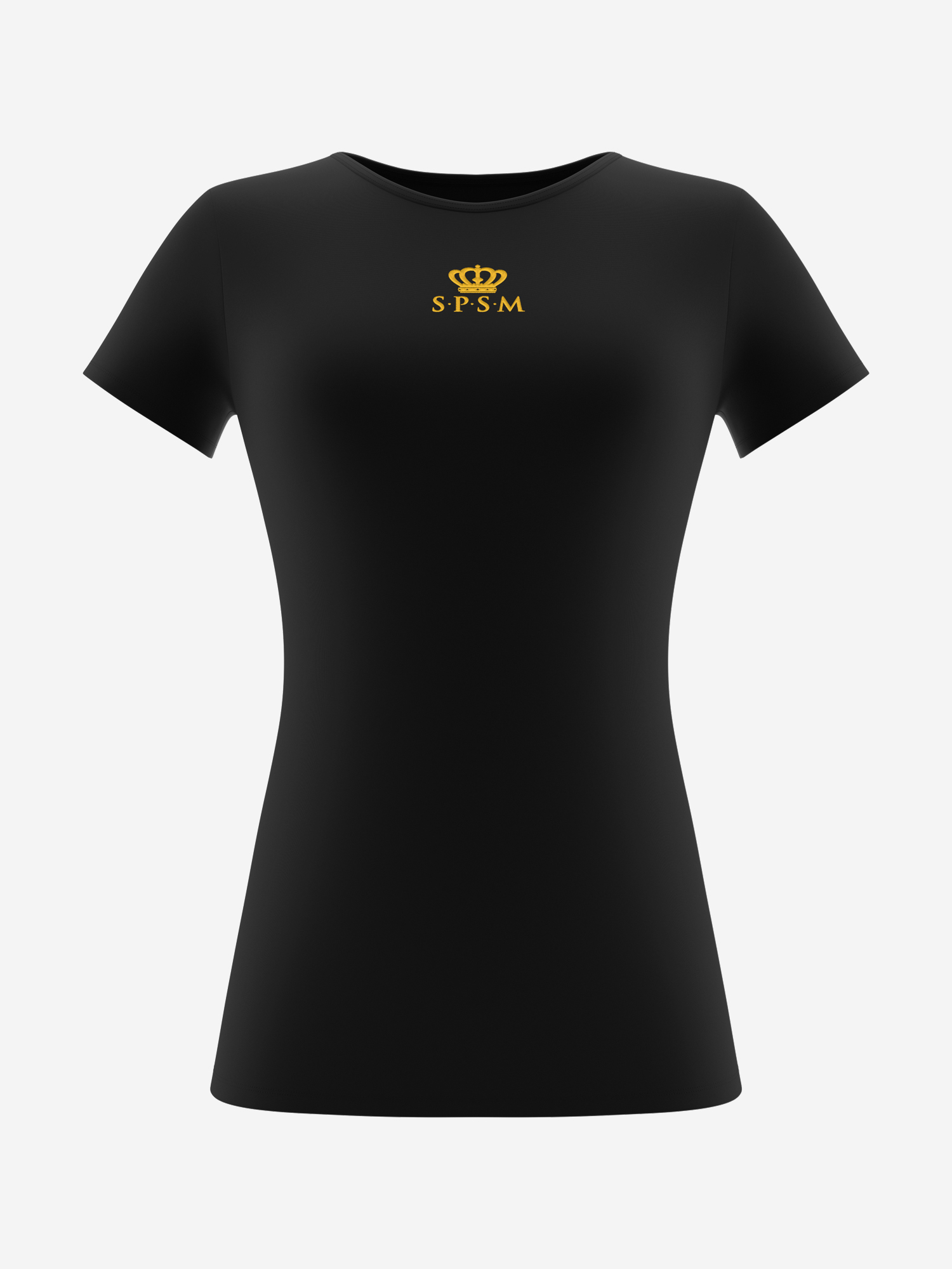 Изображение товара Футболка SPSM черная для фитнеса и активного отдыха