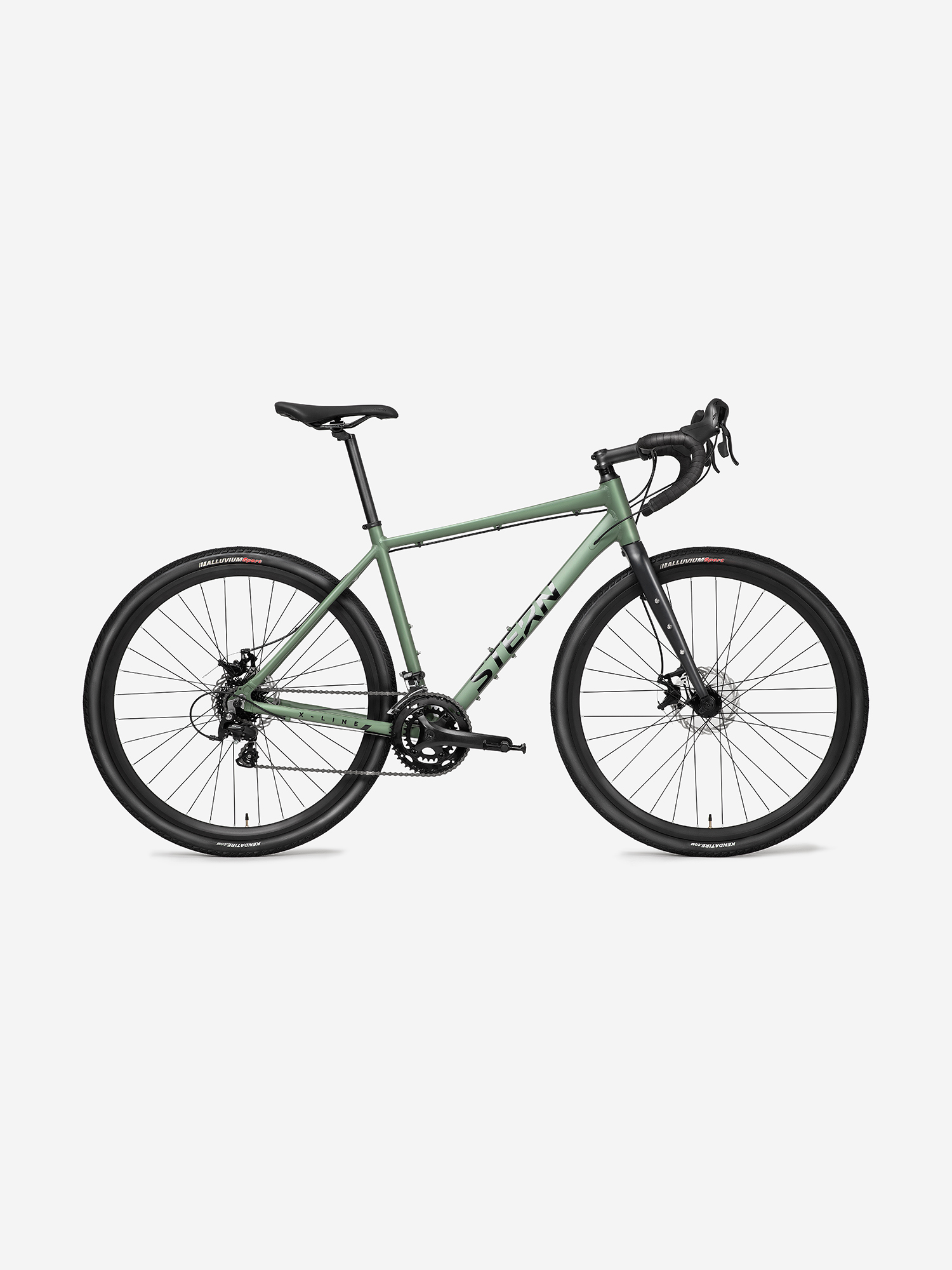 Велосипед гравийный Stern X-Line 1.0, Зеленый