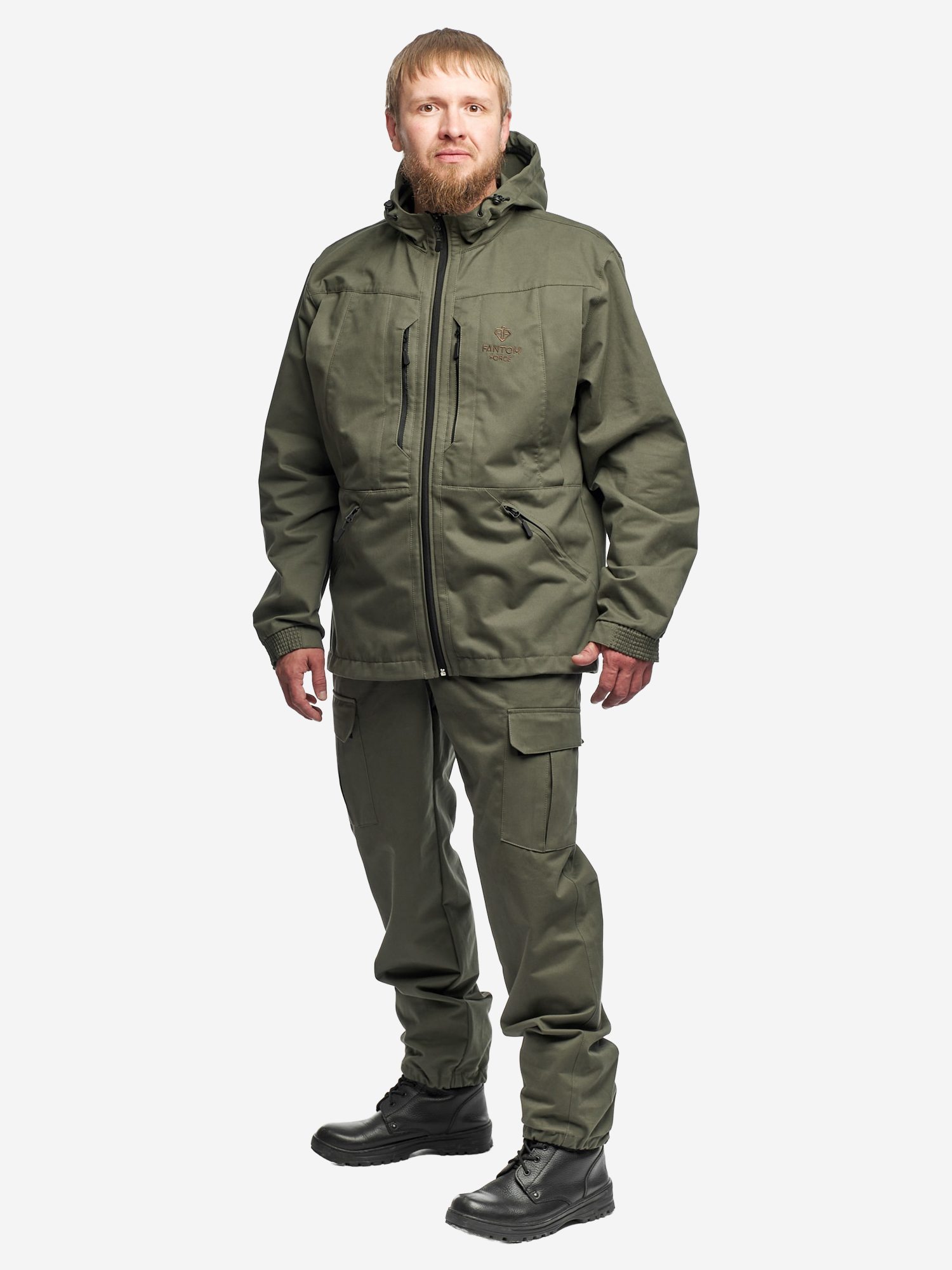 Изображение товара Костюм мужской Fantom Force AZIMUT летний для охоты и рыбалки, Камуфляж/зеленый/оливковый/хаки