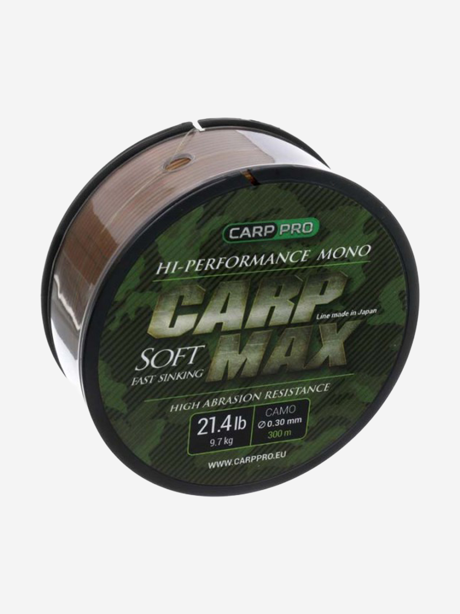 Изображение товара Леска Carp Max Camo CARP PRO 300м 0.30мм, 300м/0.30мм