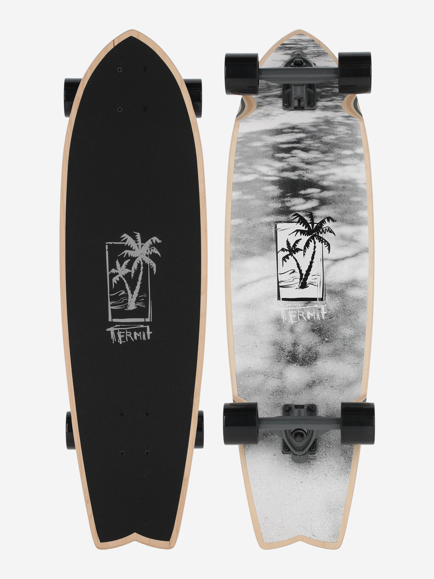 Изображение товара Круизер Termit 33 Cruiser серый скейтборд для уличного катания