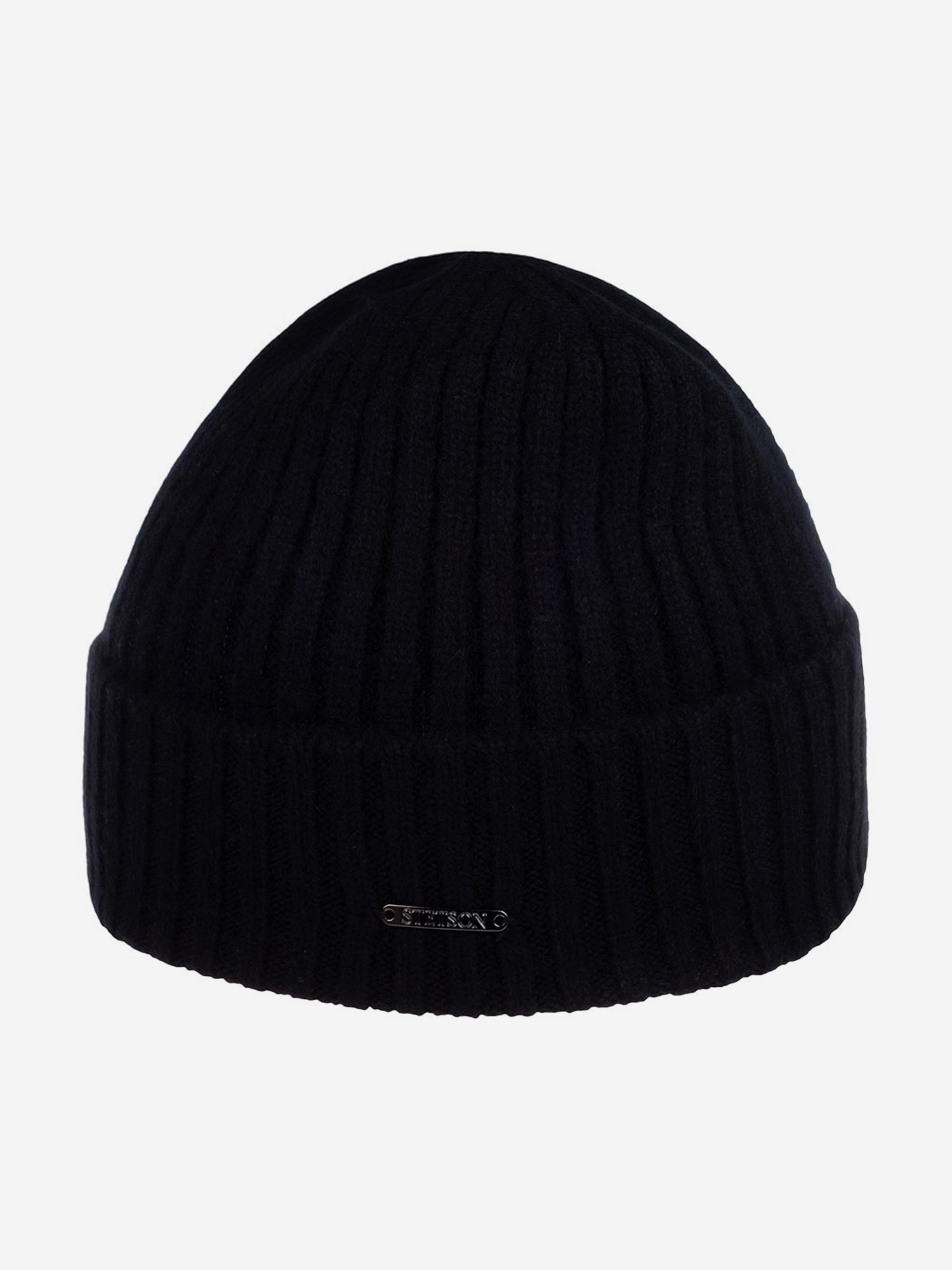 Шапка с отворотом STETSON 8599211 BEANIE CASHMERE (черный), Черный 02-559XDOXS9Z-09, размер Без размера - фото 3