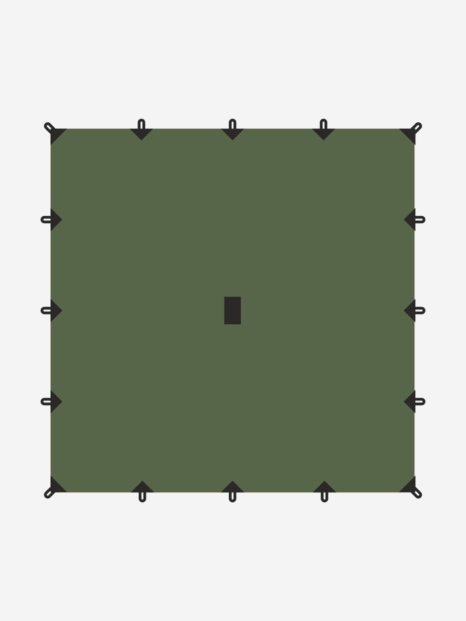 

TENT тент 6X6м Talberg, , зелёный, Зеленый