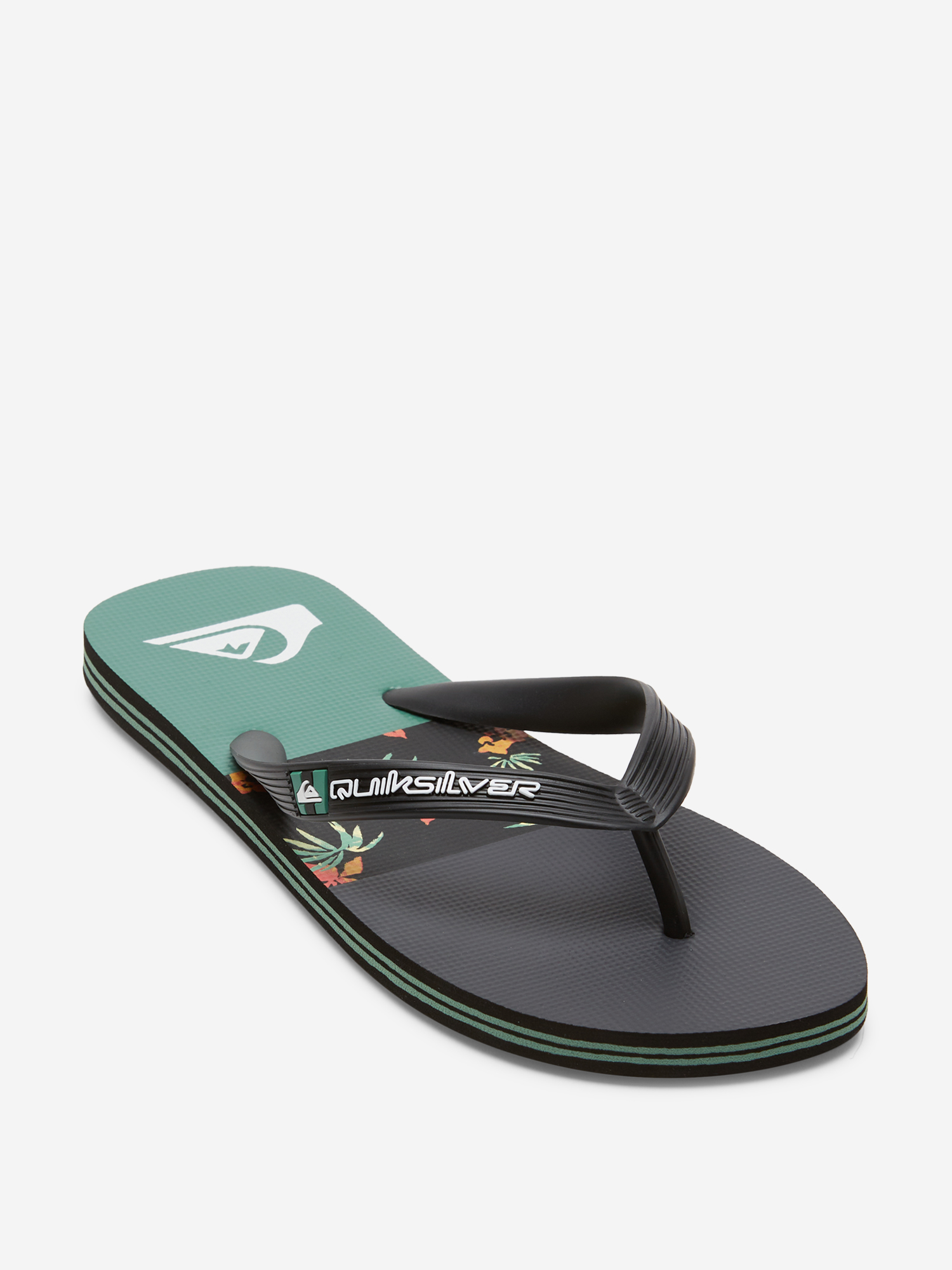 

Шлепанцы мужские Quiksilver Molokai Stripe, Черный