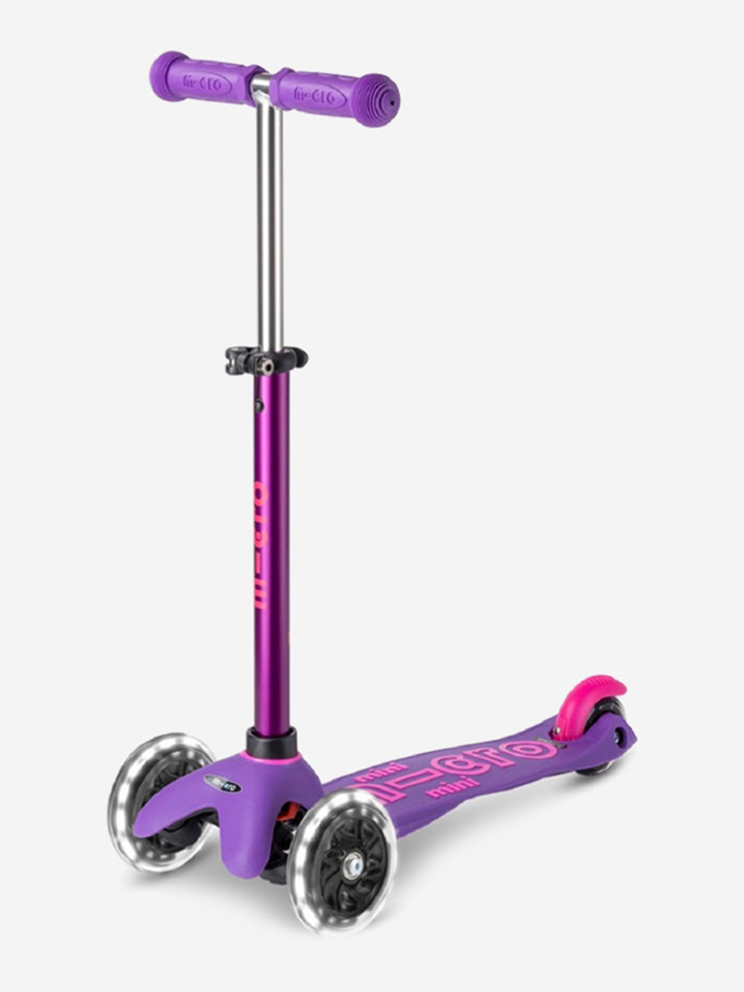 Изображение товара Детский самокат Micro Mini Deluxe LED 2025 с подсветкой колес